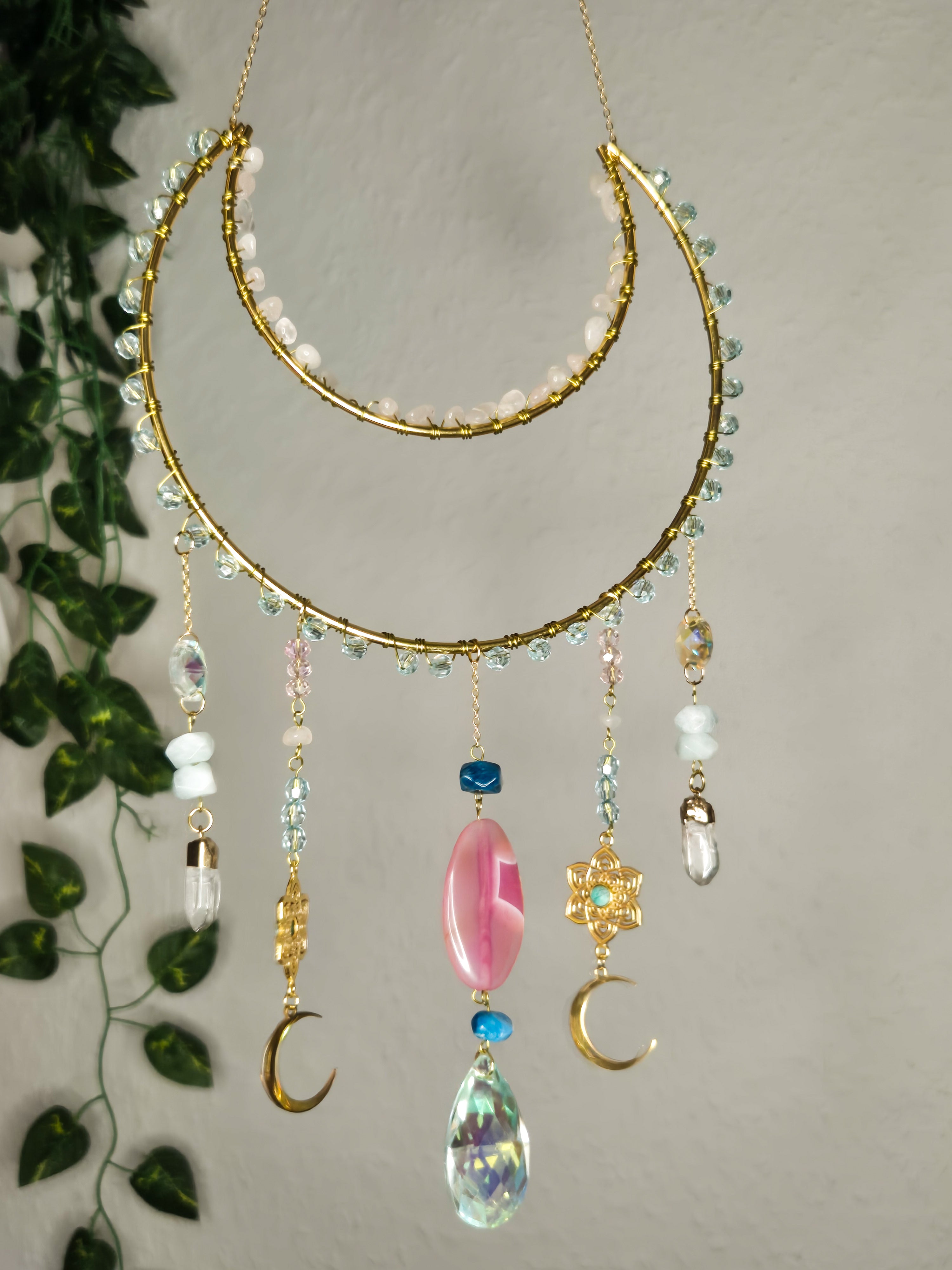 Luna Amoris et Maris - Sonnenfänger - Gold - Mond