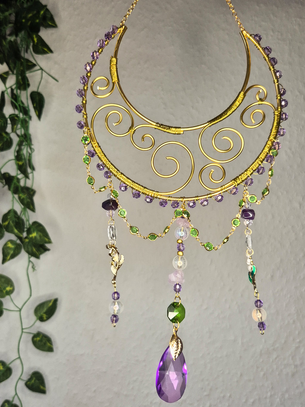 Celestia Bloom - Kollektion Fée Botanique - Sonnenfänger - Gold - Mond