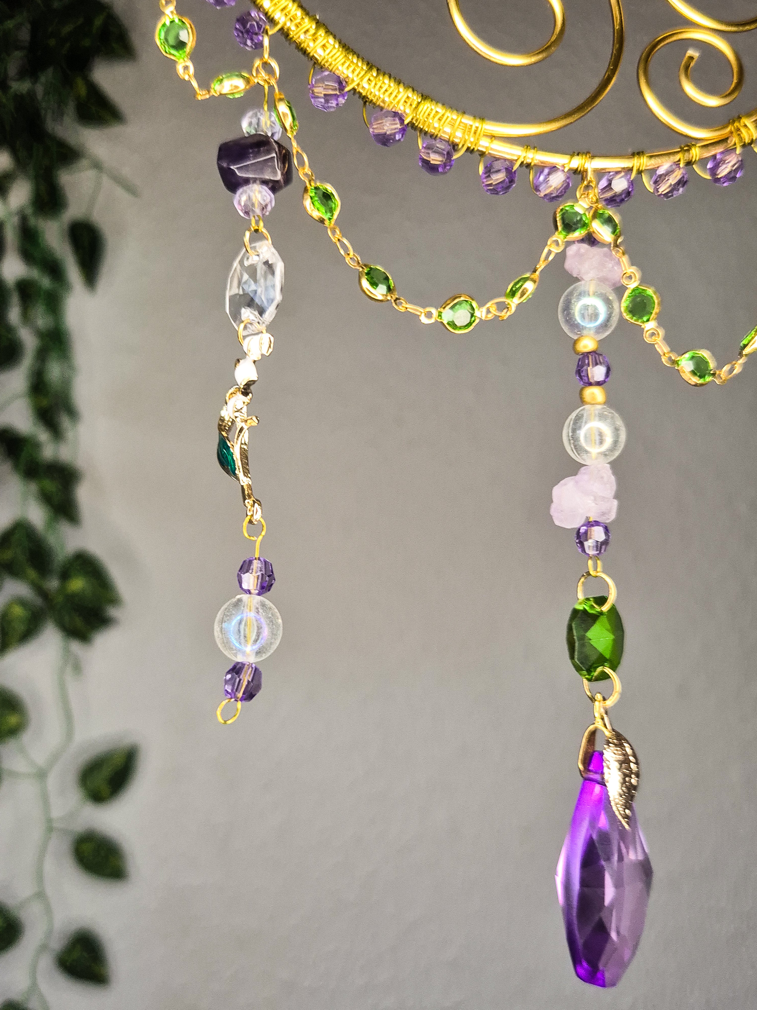 Celestia Bloom - Kollektion Fée Botanique - Sonnenfänger - Gold - Mond