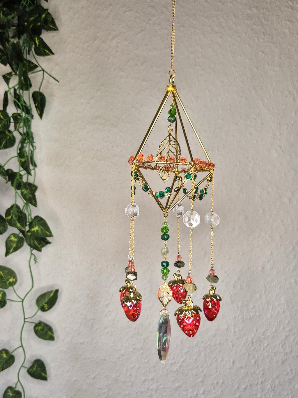 Emely Erdbeer - Kollektion Fée Botanique - Sonnenfänger - Geometrisch - Gold