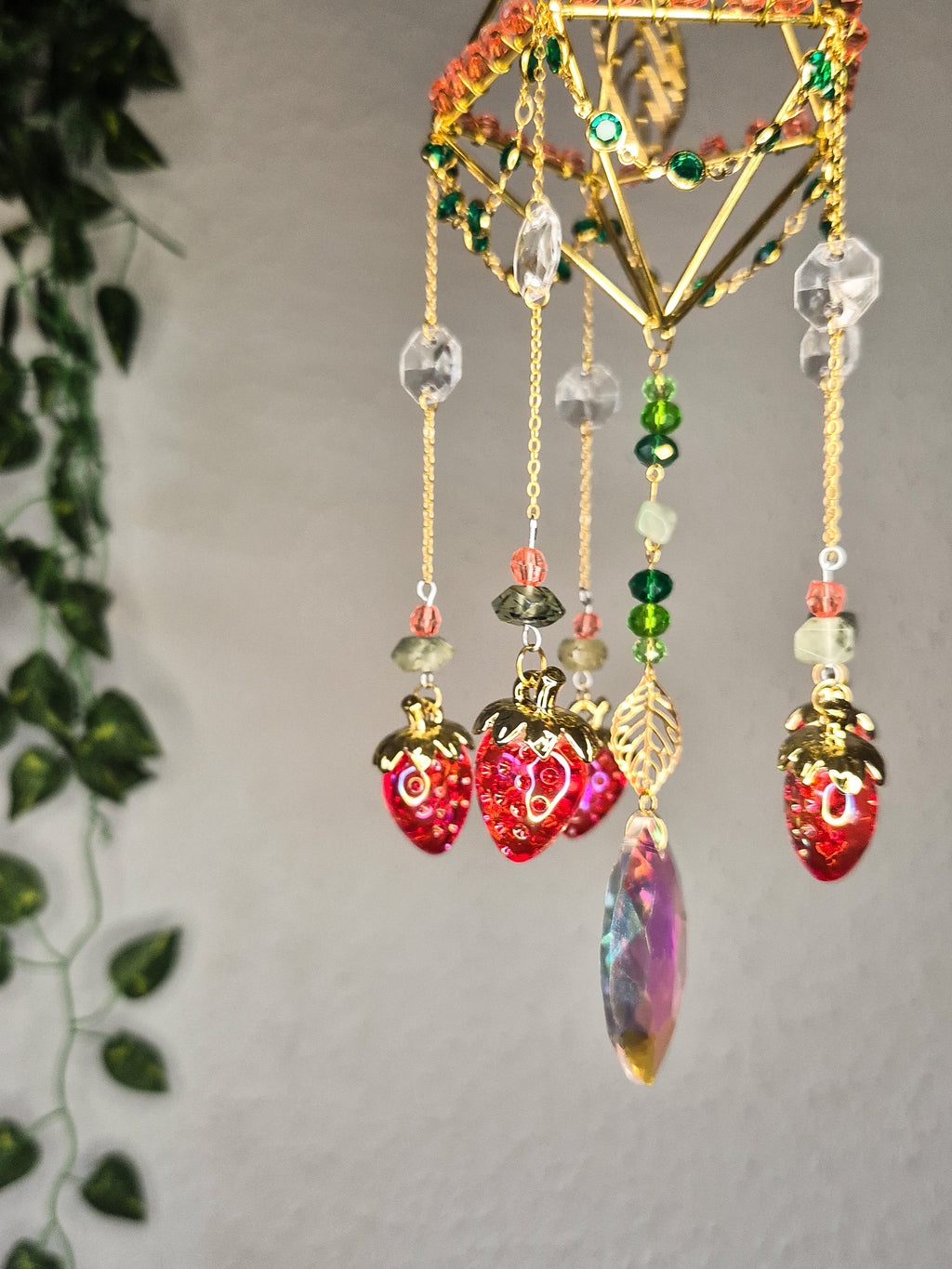 Emely Erdbeer - Kollektion Fée Botanique - Sonnenfänger - Geometrisch - Gold