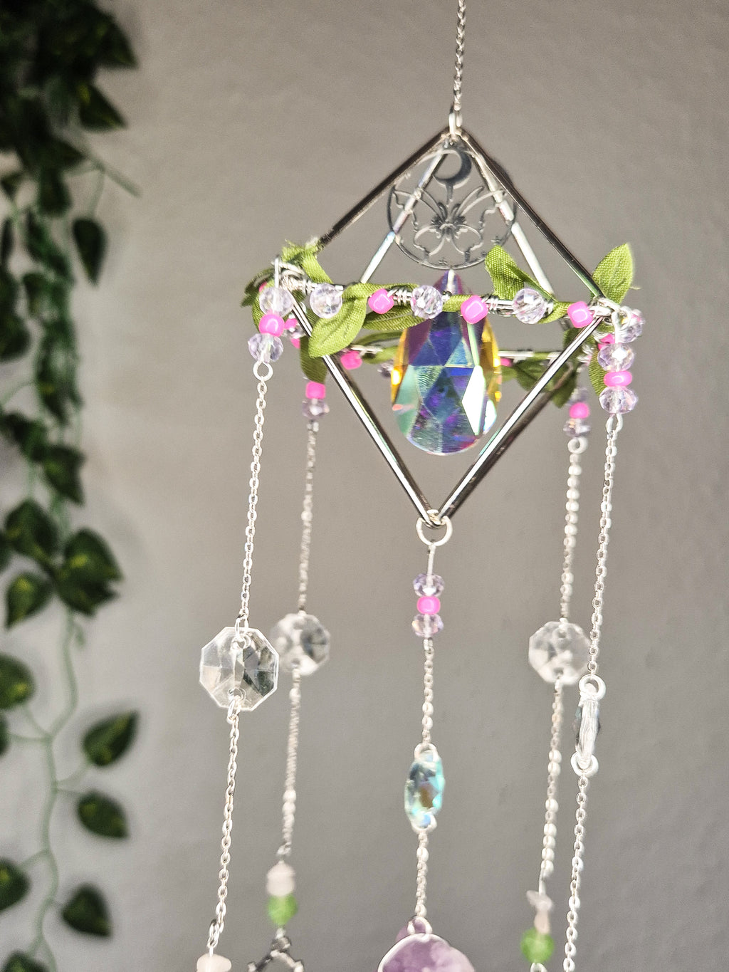 Flora Luminis - Kollektion Fée Botanique  - Sonnenfänger - Geometrisch - Silber