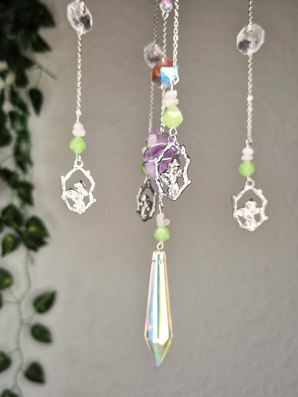 Flora Luminis - Kollektion Fée Botanique  - Sonnenfänger - Geometrisch - Silber