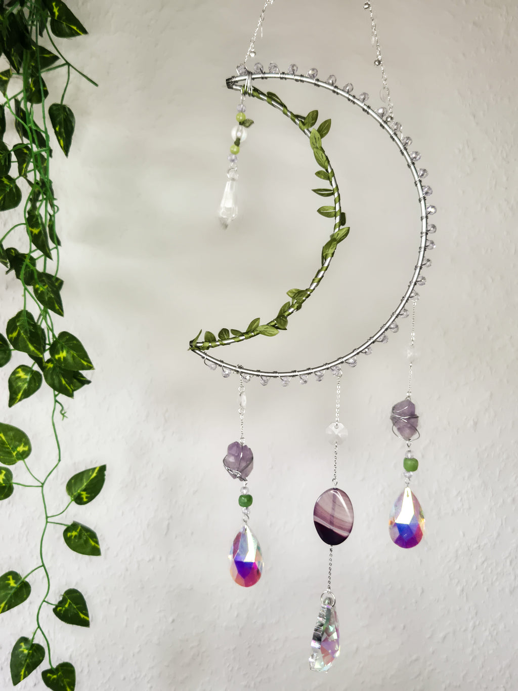 Licht & Lilac - Kollektion Fée Botanique - Sonnenfänger - Silber - Mond