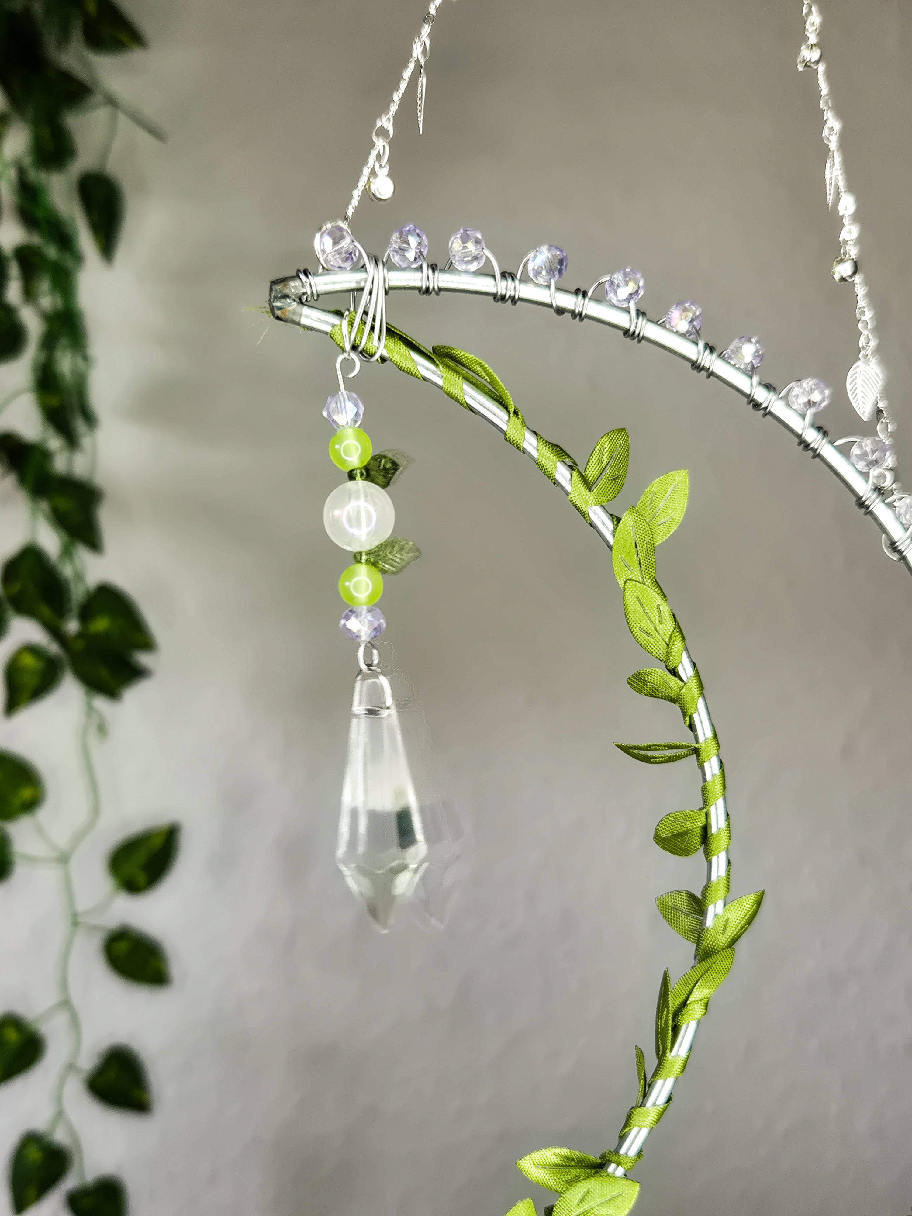 Licht & Lilac - Kollektion Fée Botanique - Sonnenfänger - Silber - Mond