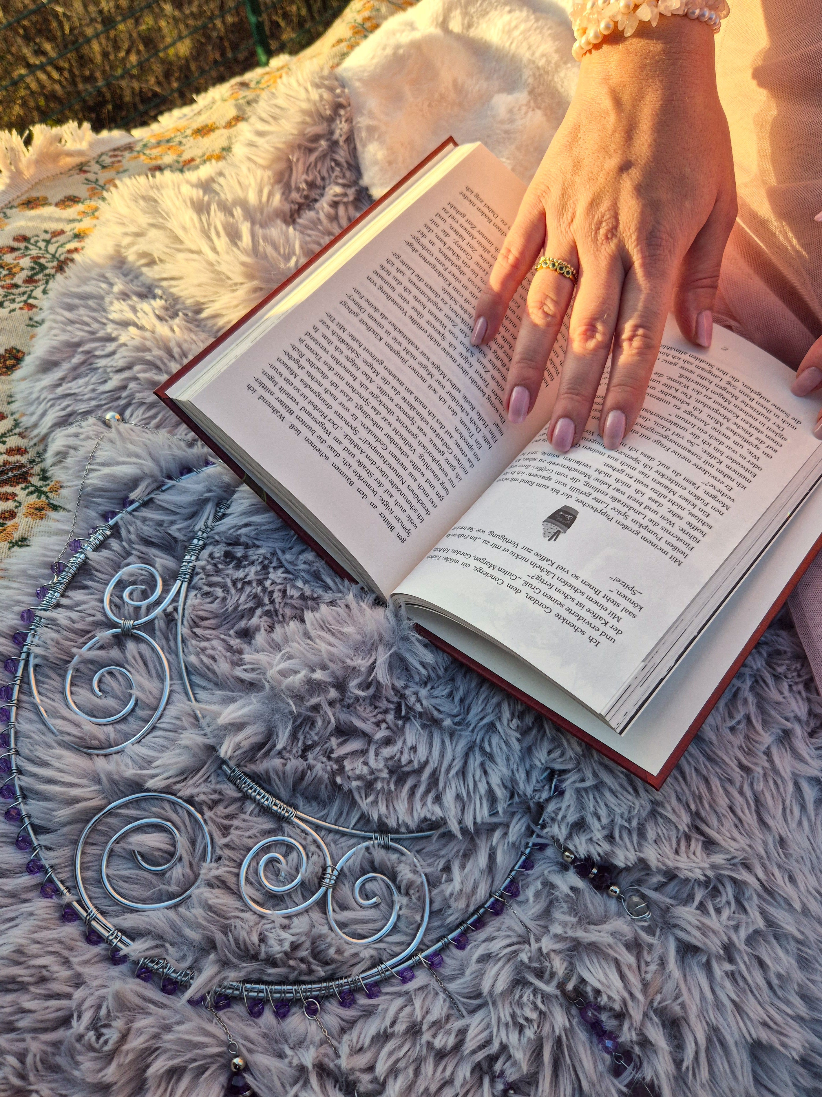 Moonblossom - Kollektion Fée Botanique - Sonnenfänger - Silber - Mond