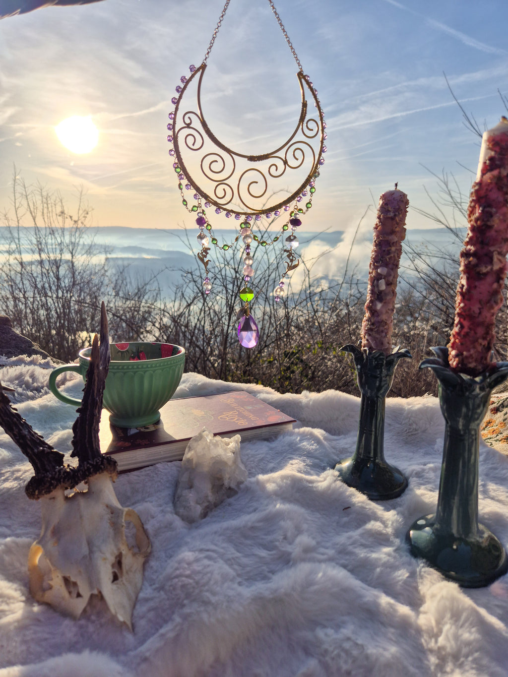 Celestia Bloom - Kollektion Fée Botanique - Sonnenfänger - Gold - Mond