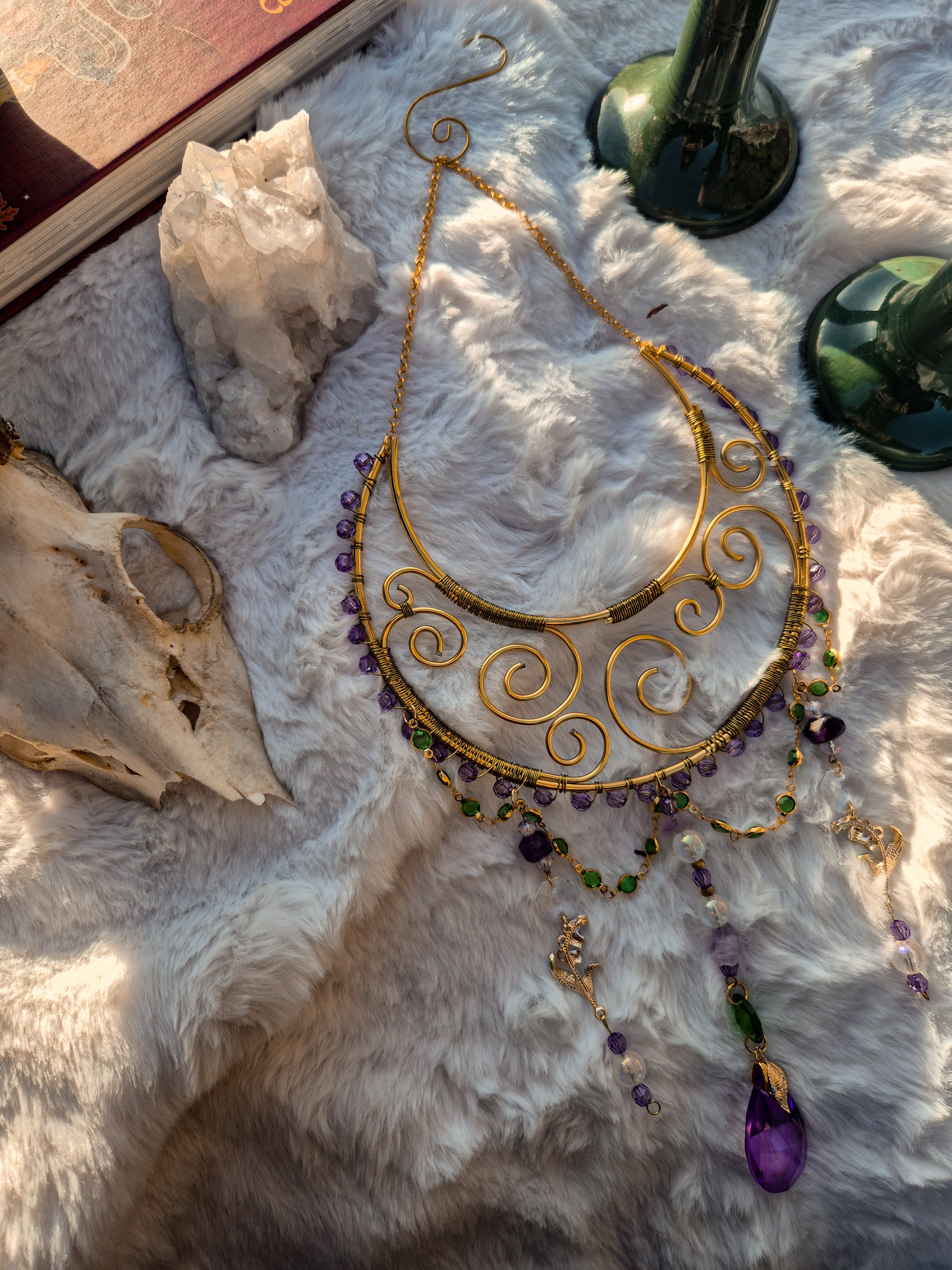 Celestia Bloom - Kollektion Fée Botanique - Sonnenfänger - Gold - Mond