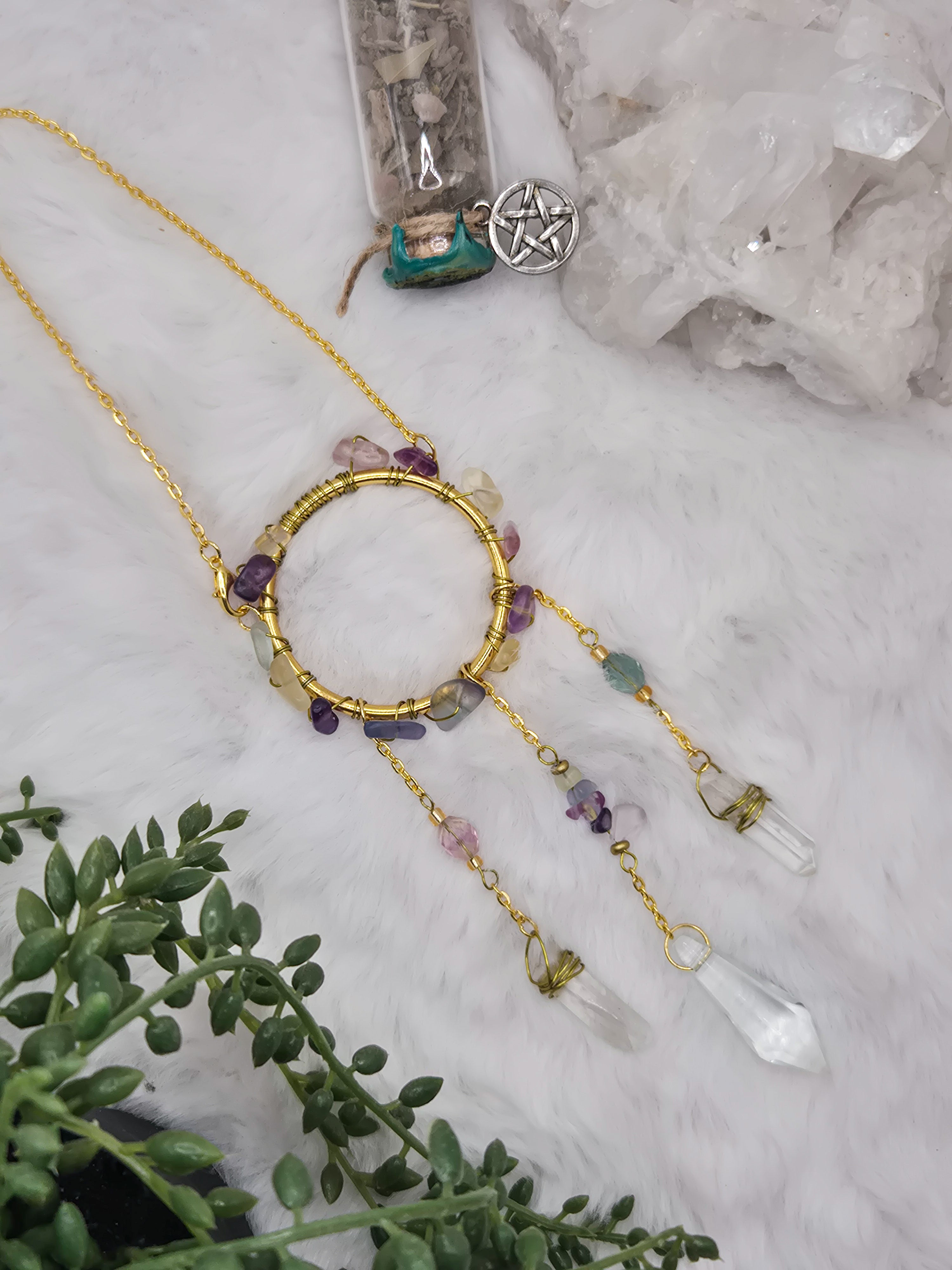 In Via Fluorid - Minisonnenfänger - Sonnenfänger - Klein - Kristall - Schutz