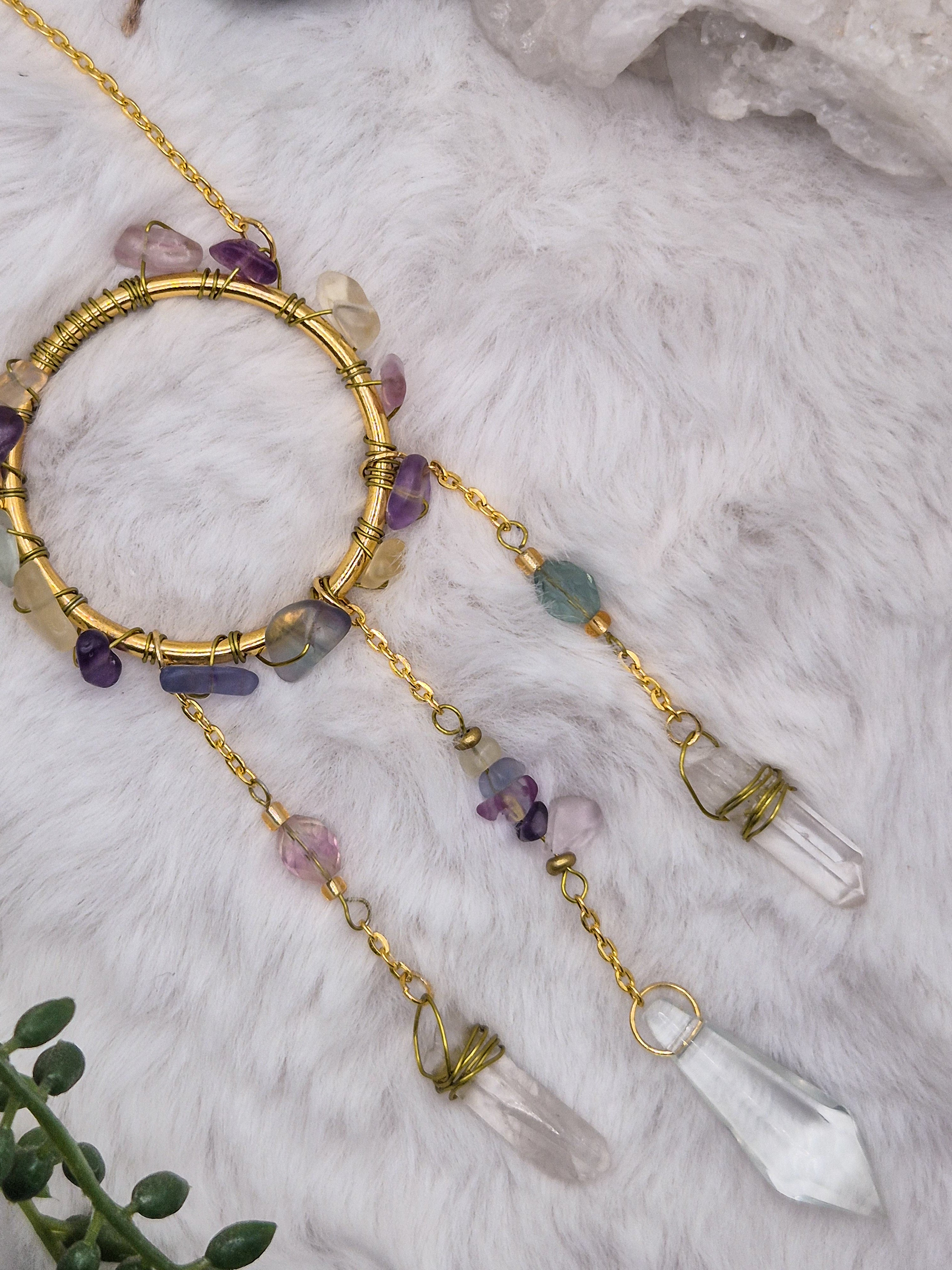 In Via Fluorid - Minisonnenfänger - Sonnenfänger - Klein - Kristall - Schutz