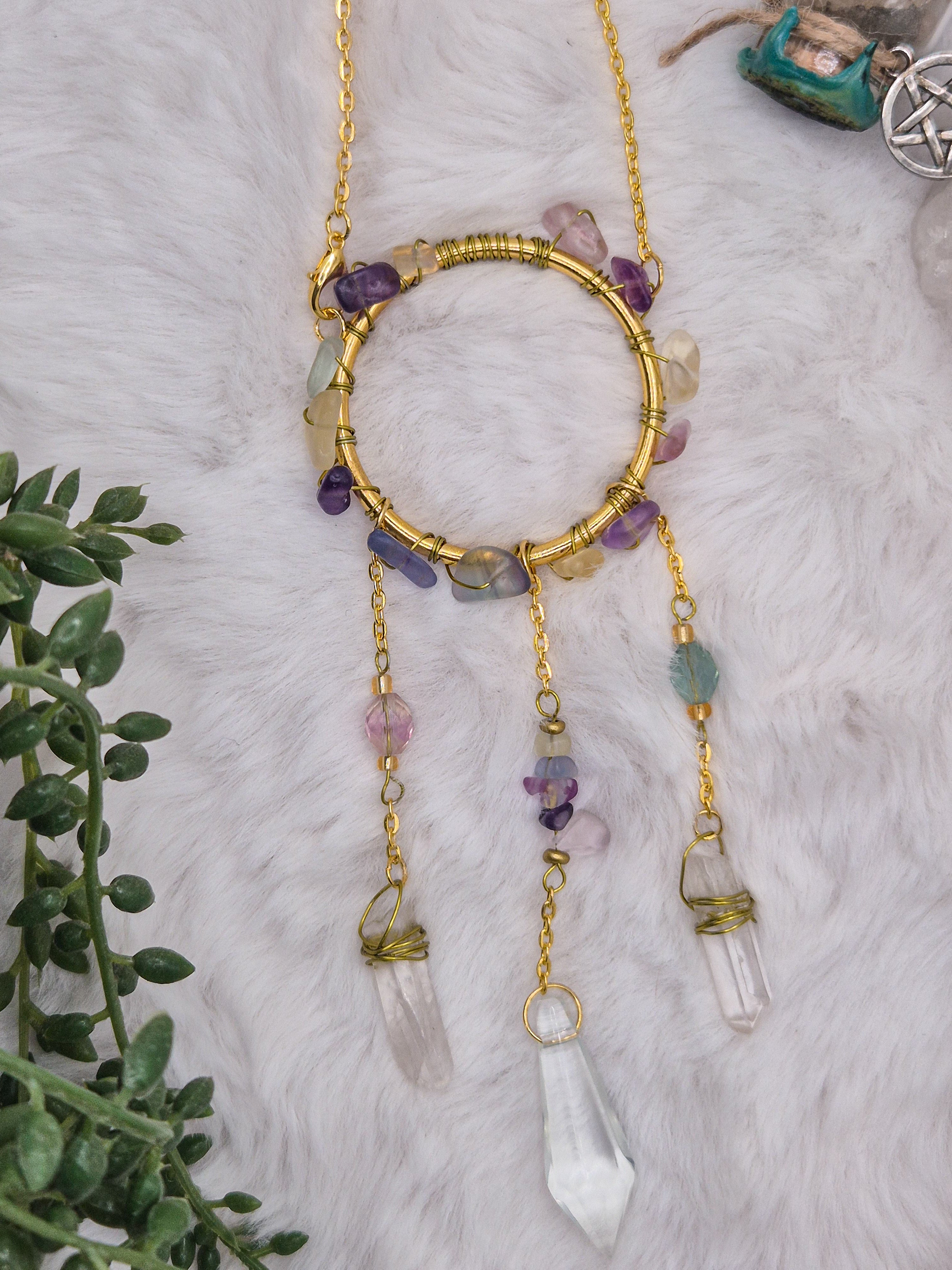 In Via Fluorid - Minisonnenfänger - Sonnenfänger - Klein - Kristall - Schutz