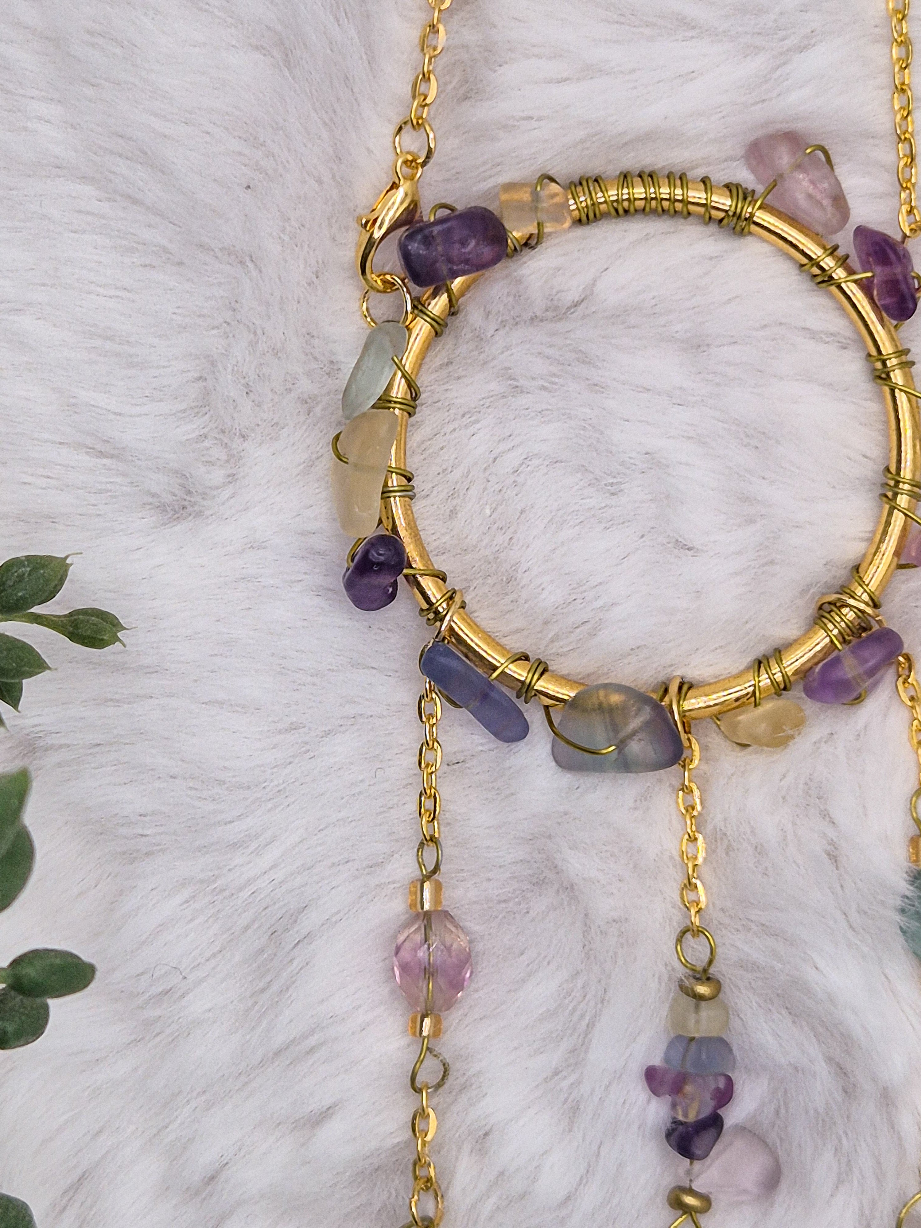 In Via Fluorid - Minisonnenfänger - Sonnenfänger - Klein - Kristall - Schutz