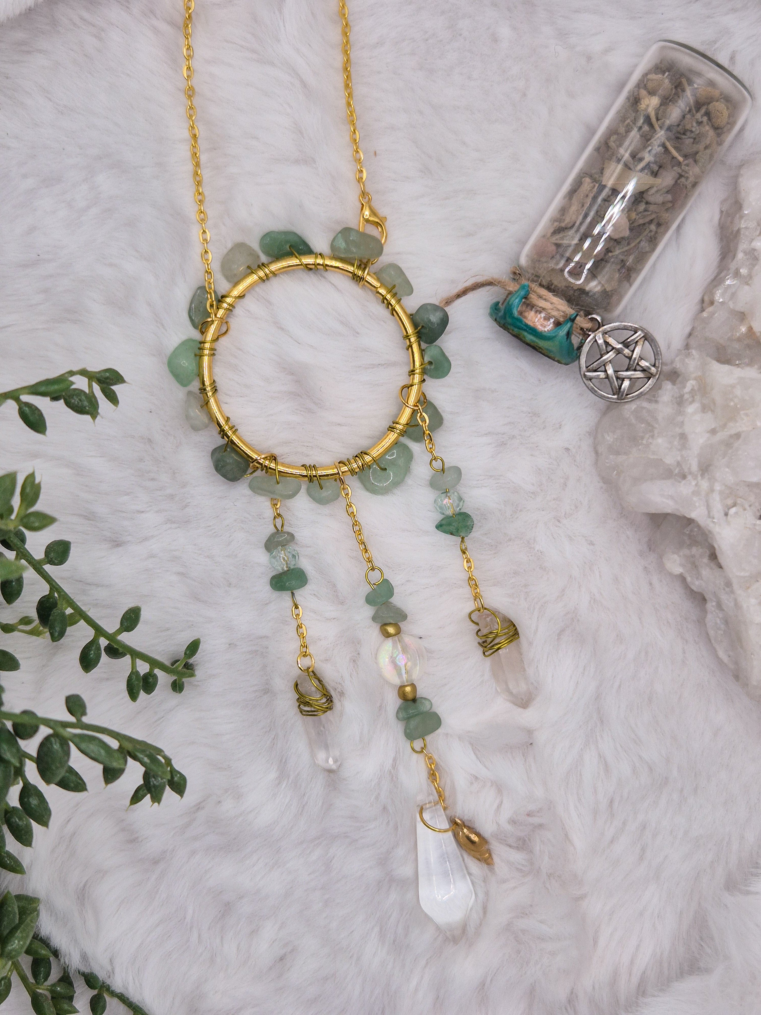 In Via Aventurin - Minisonnenfänger - Sonnenfänger - Klein - Kristall - Schutz