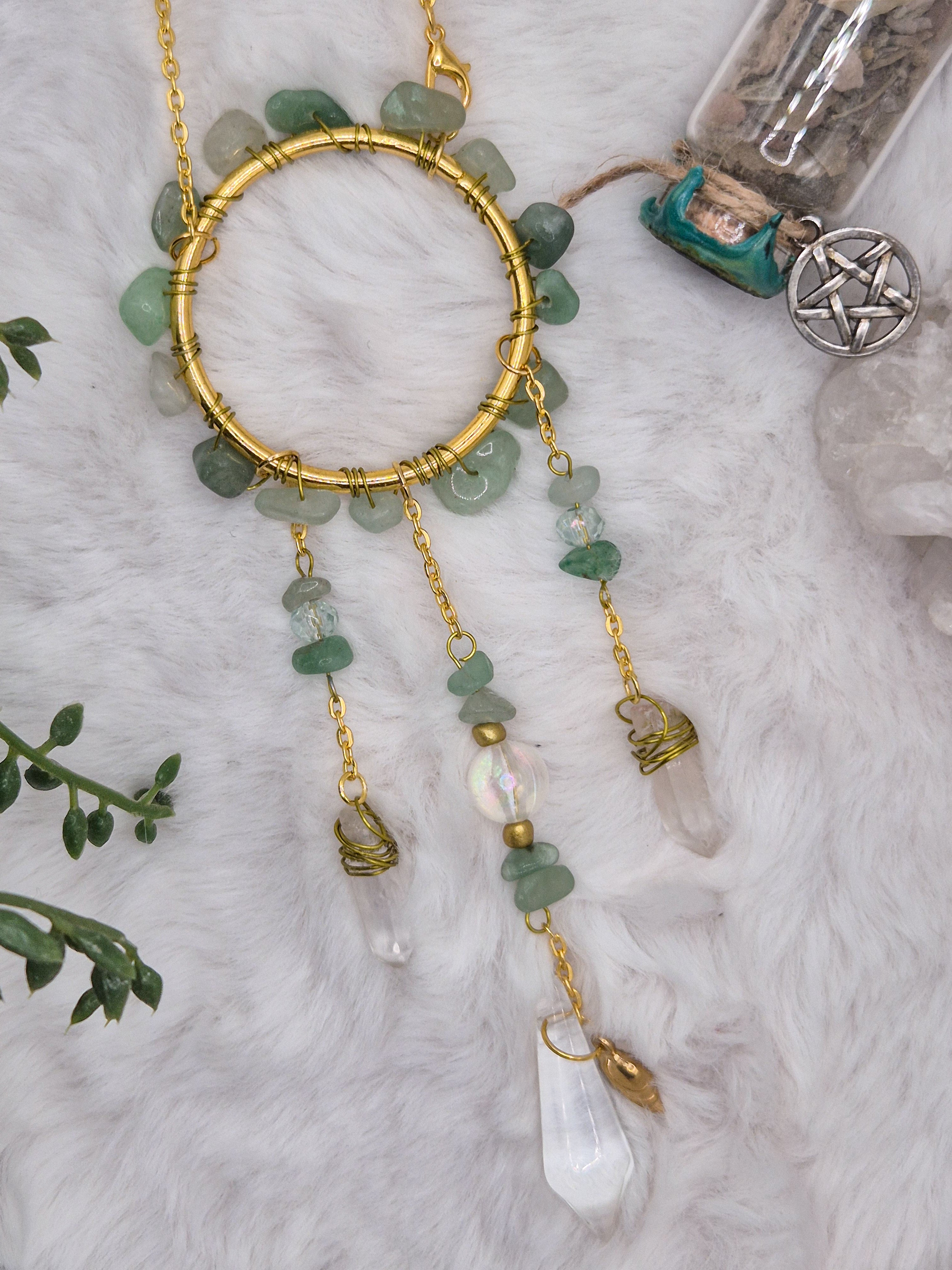 In Via Aventurin - Minisonnenfänger - Sonnenfänger - Klein - Kristall - Schutz