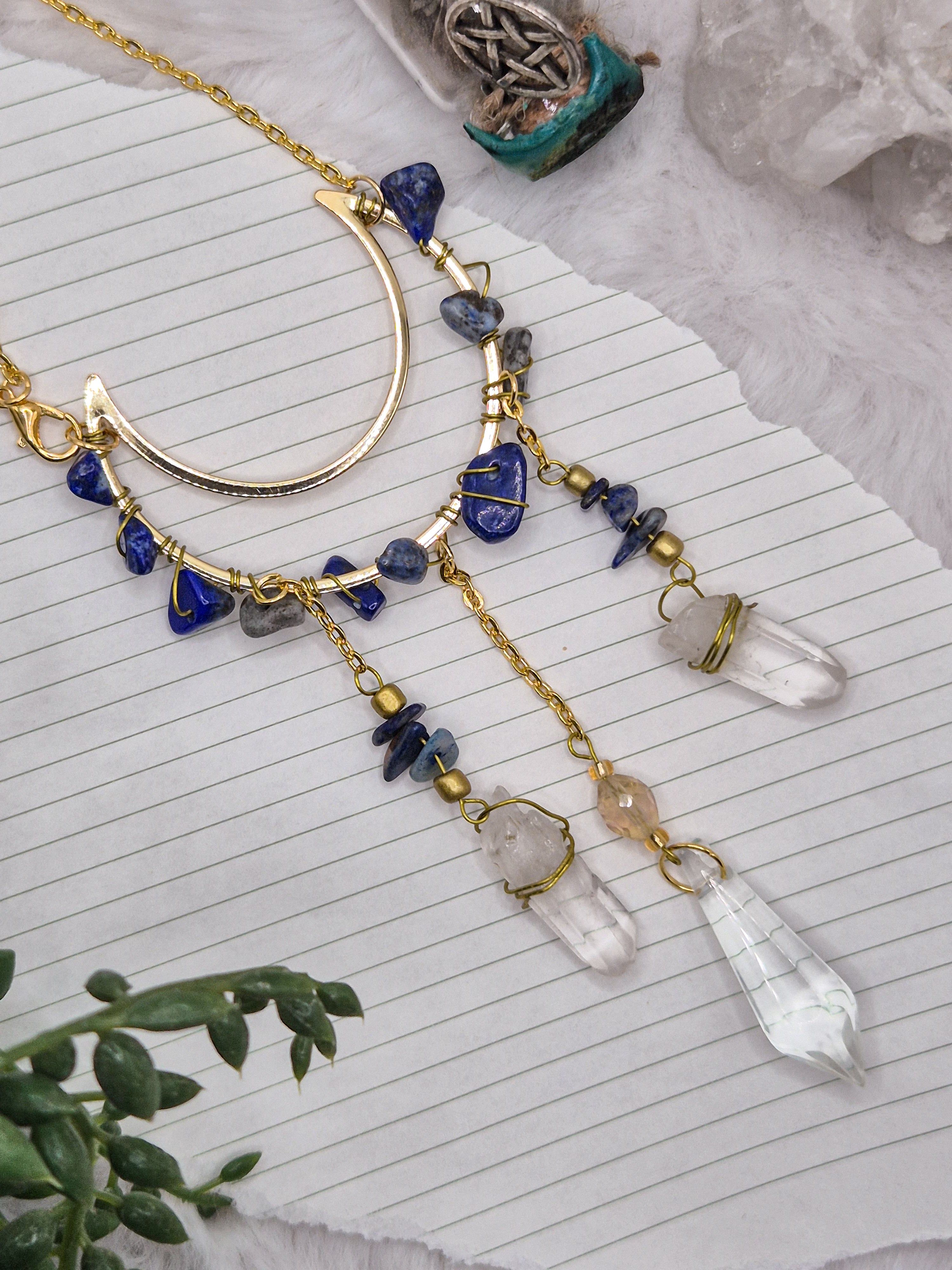 In Via Lapis Lazuli - Minisonnenfänger - Sonnenfänger - Klein - Kristall - Schutz