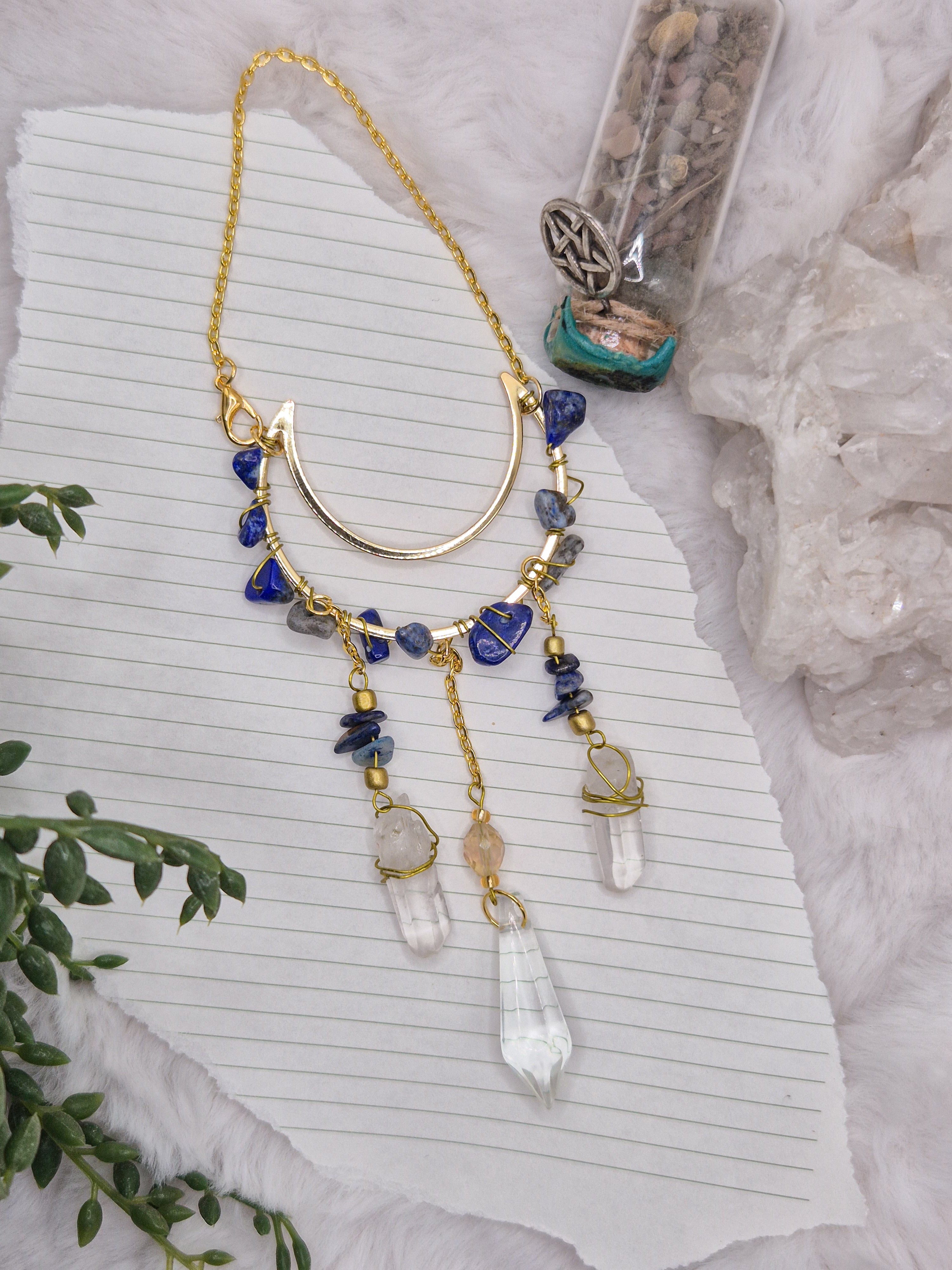 In Via Lapis Lazuli - Minisonnenfänger - Sonnenfänger - Klein - Kristall - Schutz