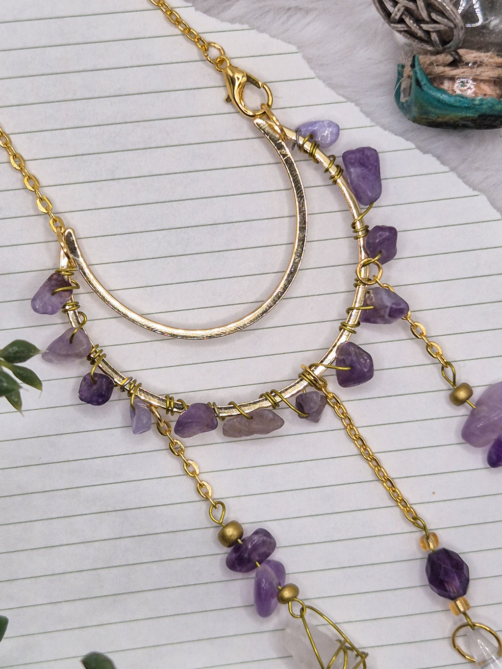 In Via Amethyst - Minisonnenfänger - Sonnenfänger - Klein - Kristall - Schutz