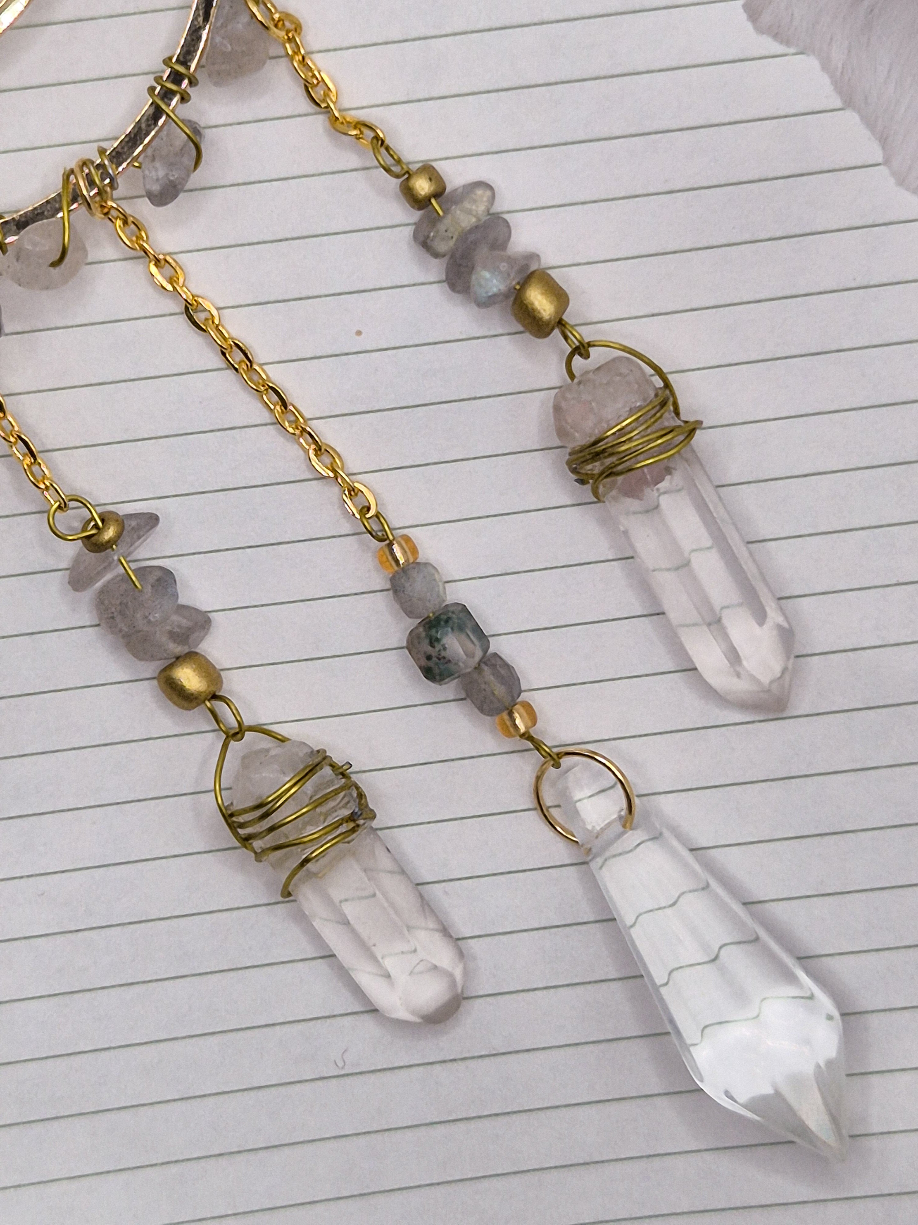 In Via Labradorit - Minisonnenfänger - Sonnenfänger - Klein - Kristall - Schutz