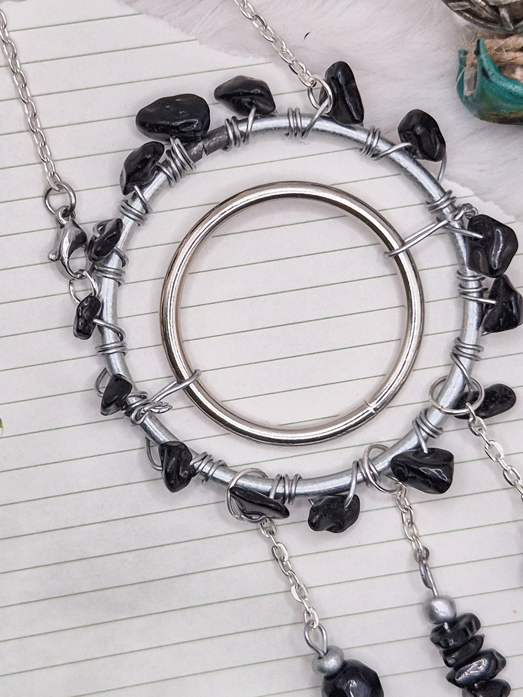 In Via Obsidian - Minisonnenfänger - Sonnenfänger - Klein - Kristall - Schutz