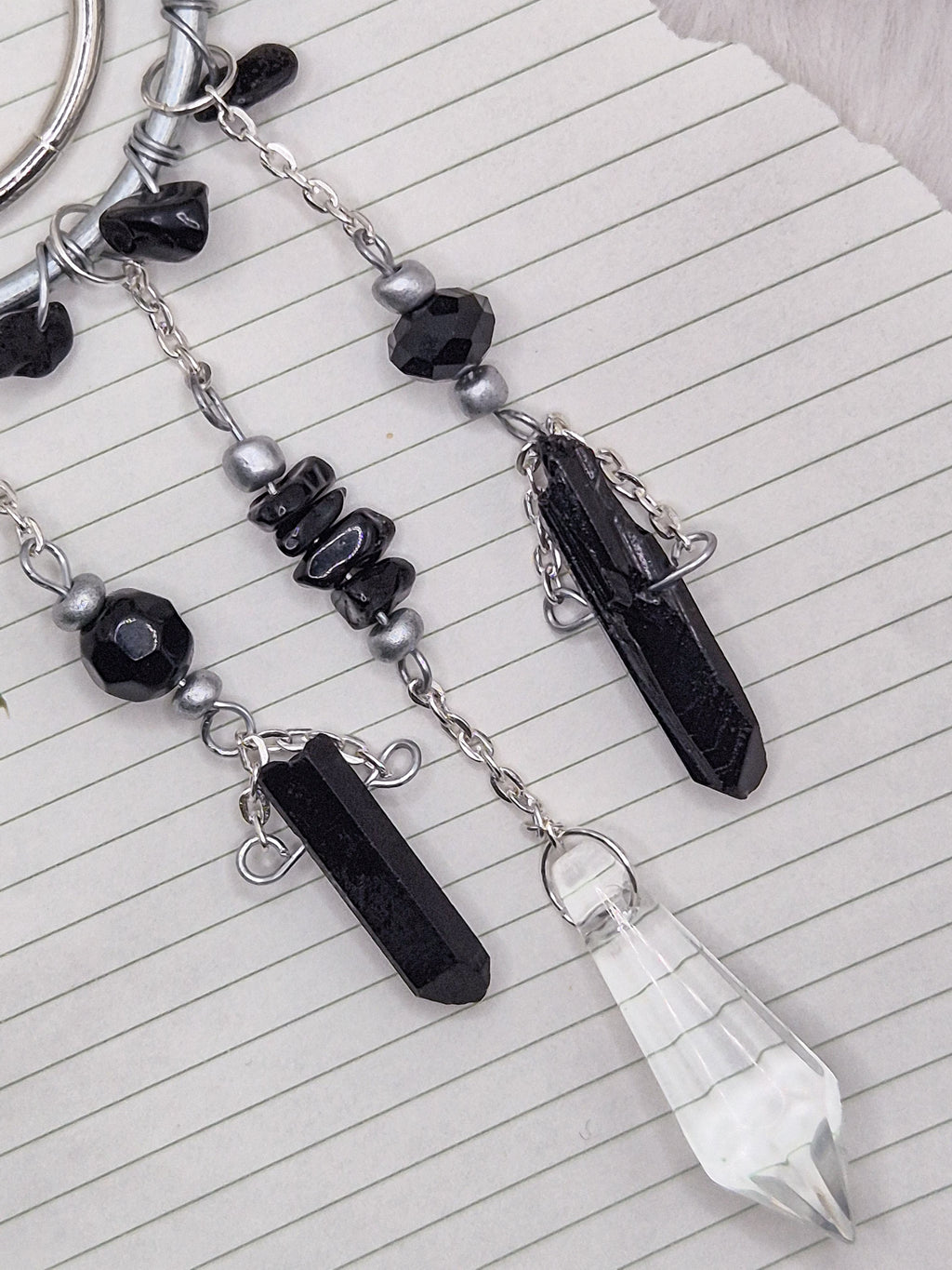 In Via Obsidian - Minisonnenfänger - Sonnenfänger - Klein - Kristall - Schutz