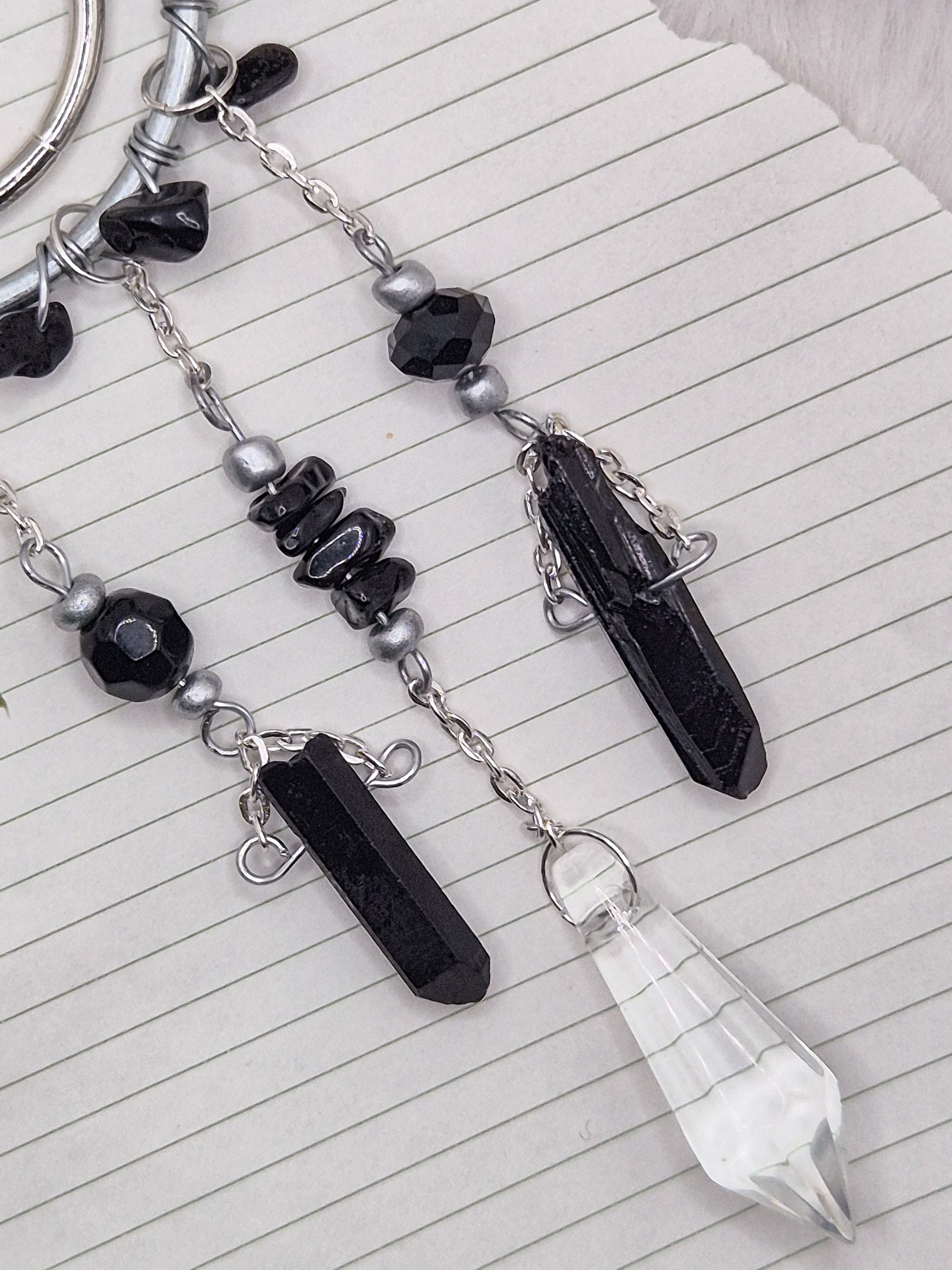 In Via Obsidian - Minisonnenfänger - Sonnenfänger - Klein - Kristall - Schutz