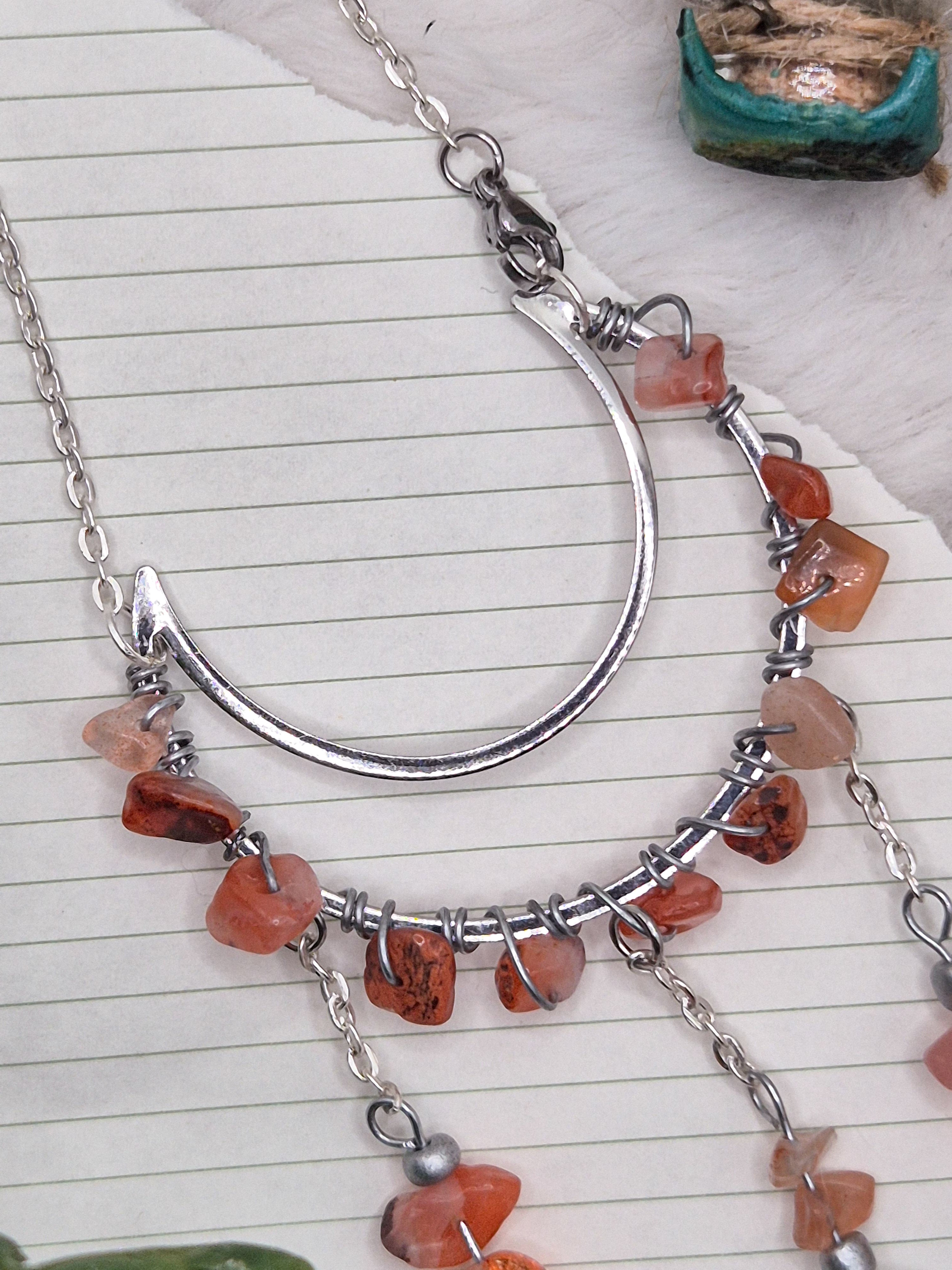 In Via Karneol - Minisonnenfänger - Sonnenfänger - Klein - Kristall - Schutz