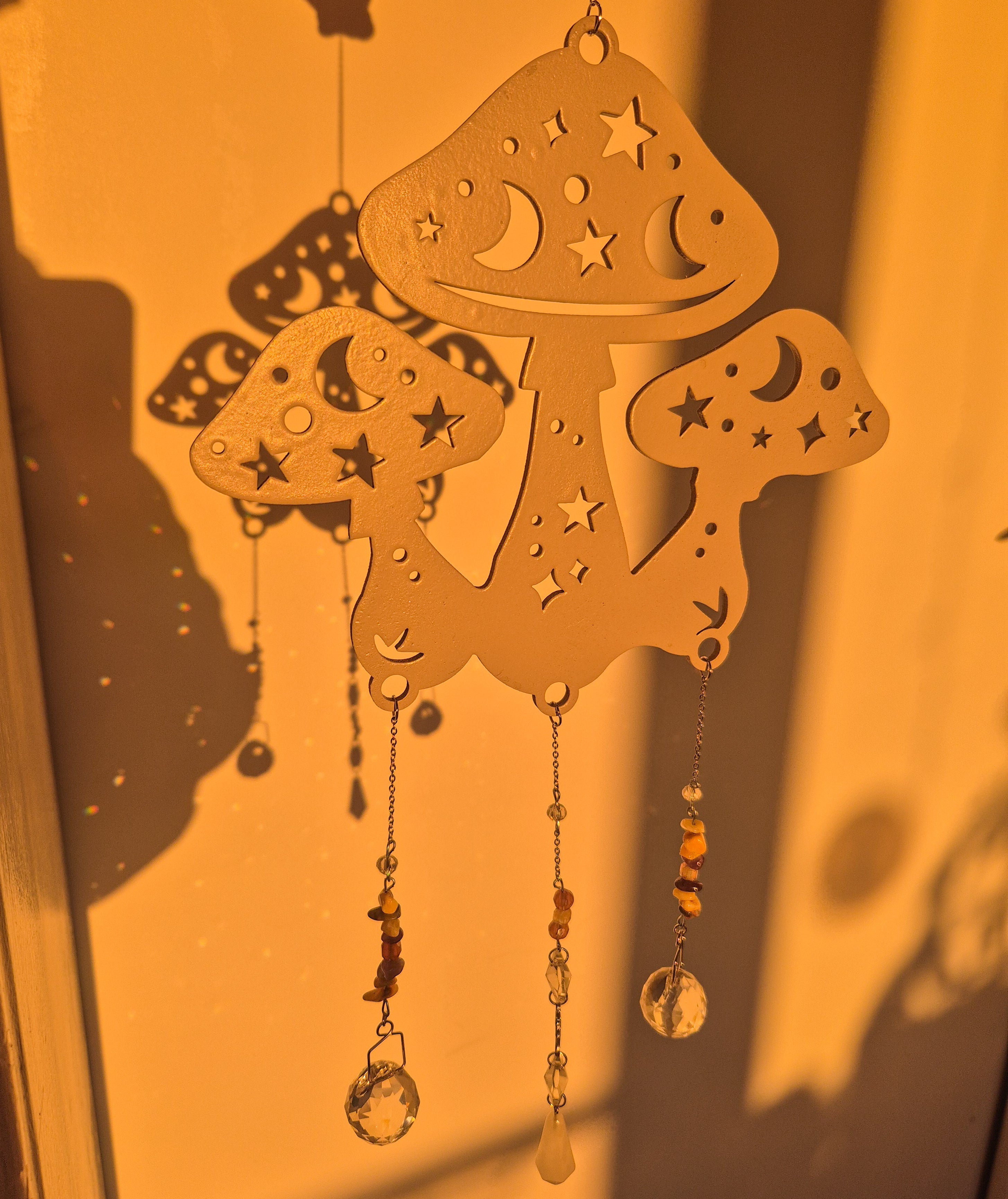 Caput Aureum  - Sonnenfänger - Gold/Silber - Pilz