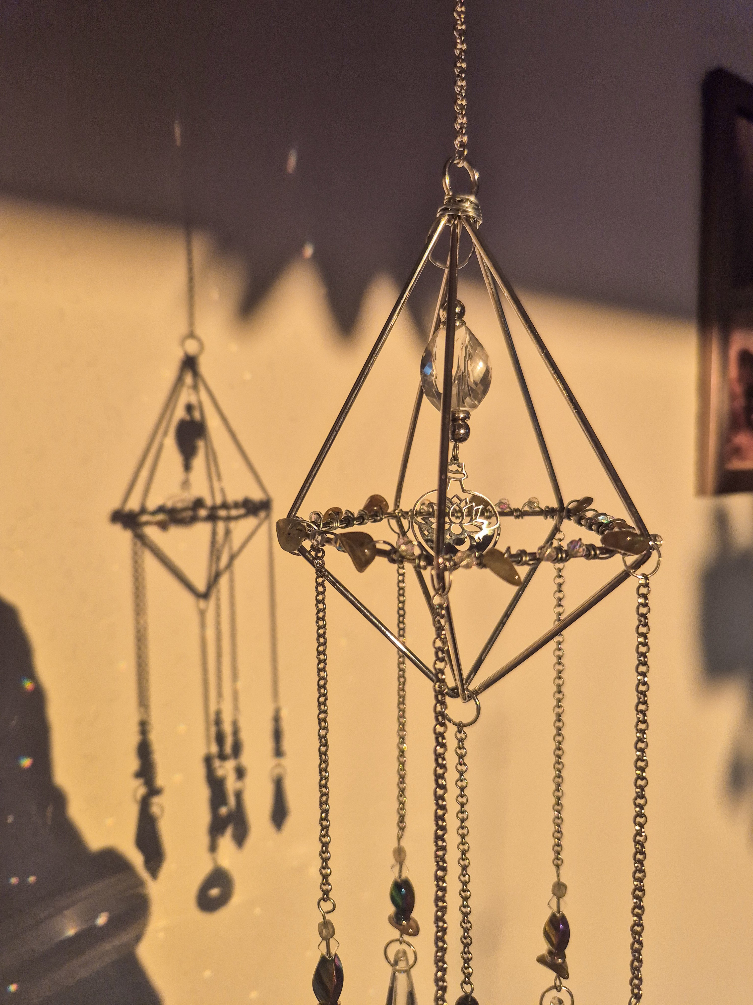 Magnet Prism - Sonnenfänger - Kristall - Silber