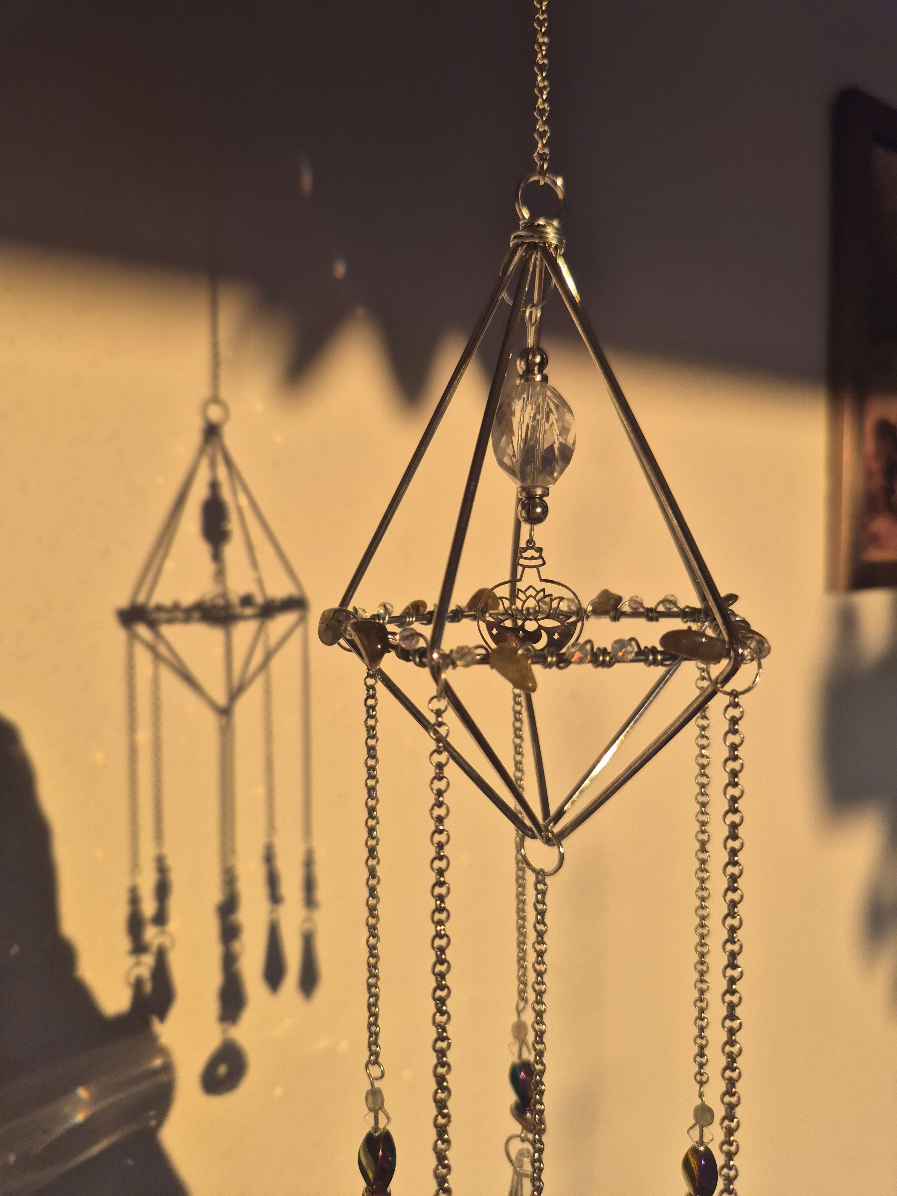 Magnet Prism - Sonnenfänger - Kristall - Silber