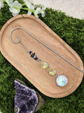 Lapislazuli Pflanzen-Sonnenfänger - Sonnenfänger - Silber