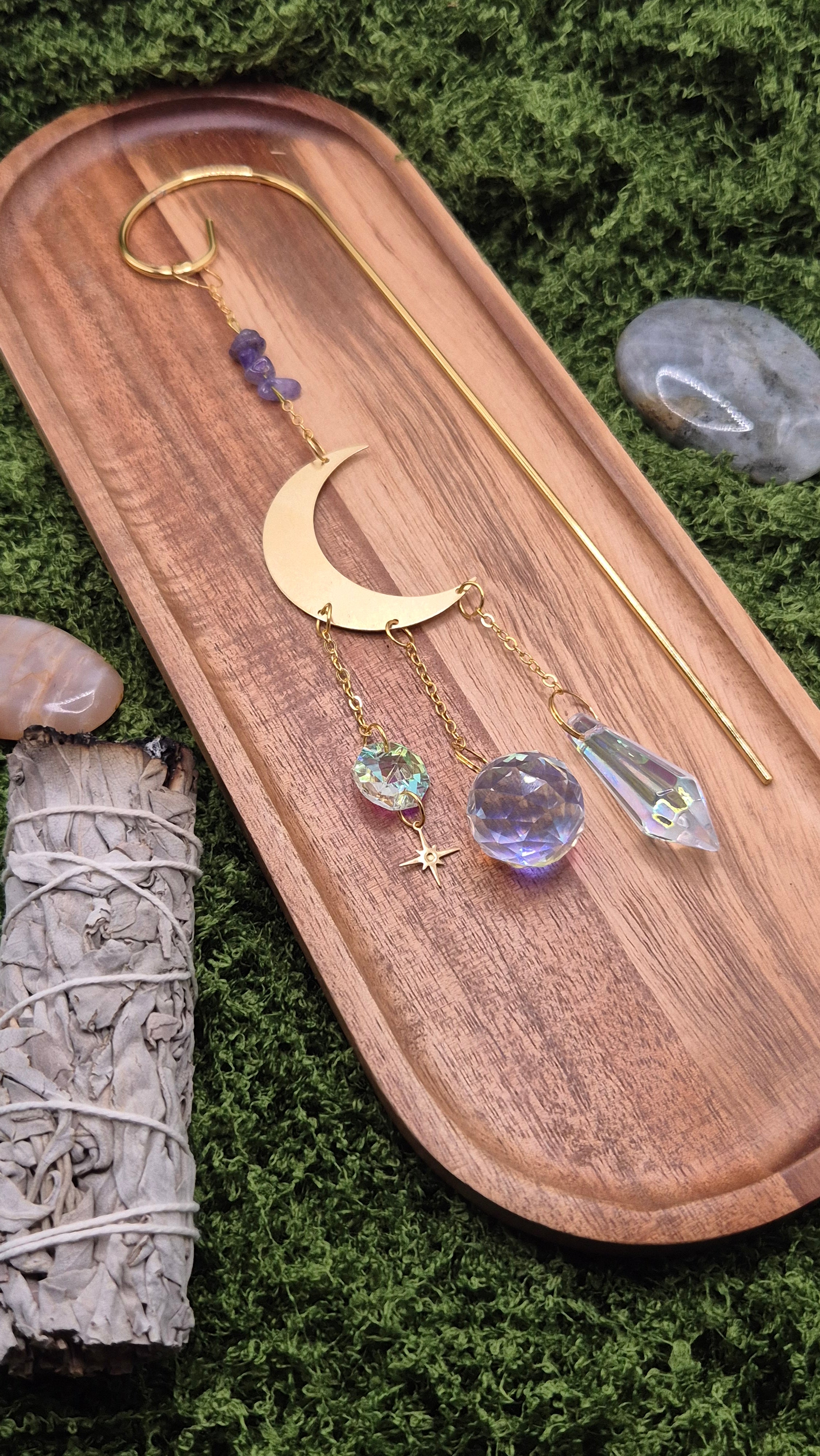 Amethyst Pflanzen-Sonnenfänger - Sonnenfänger - Gold