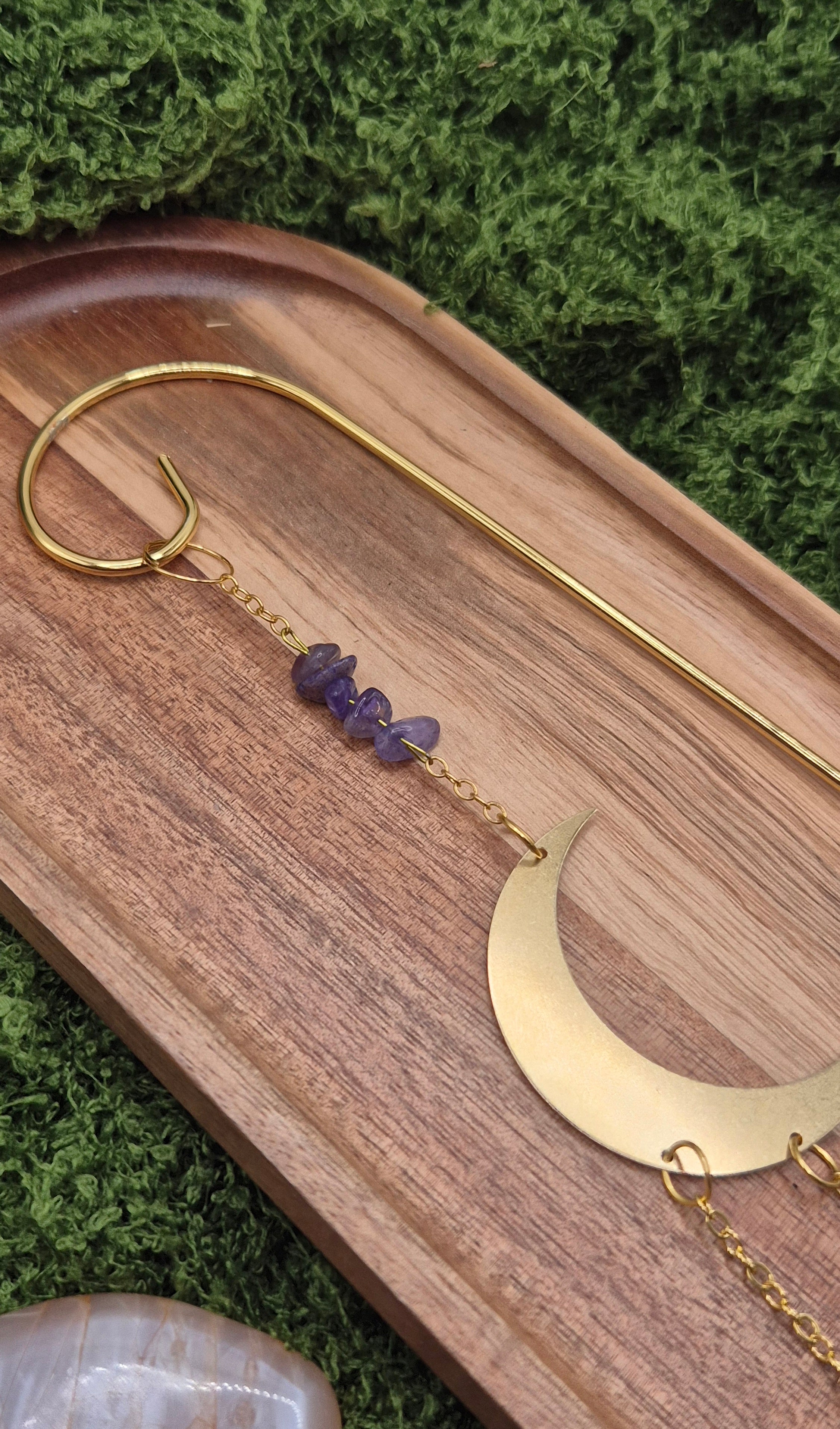 Amethyst Pflanzen-Sonnenfänger - Sonnenfänger - Gold