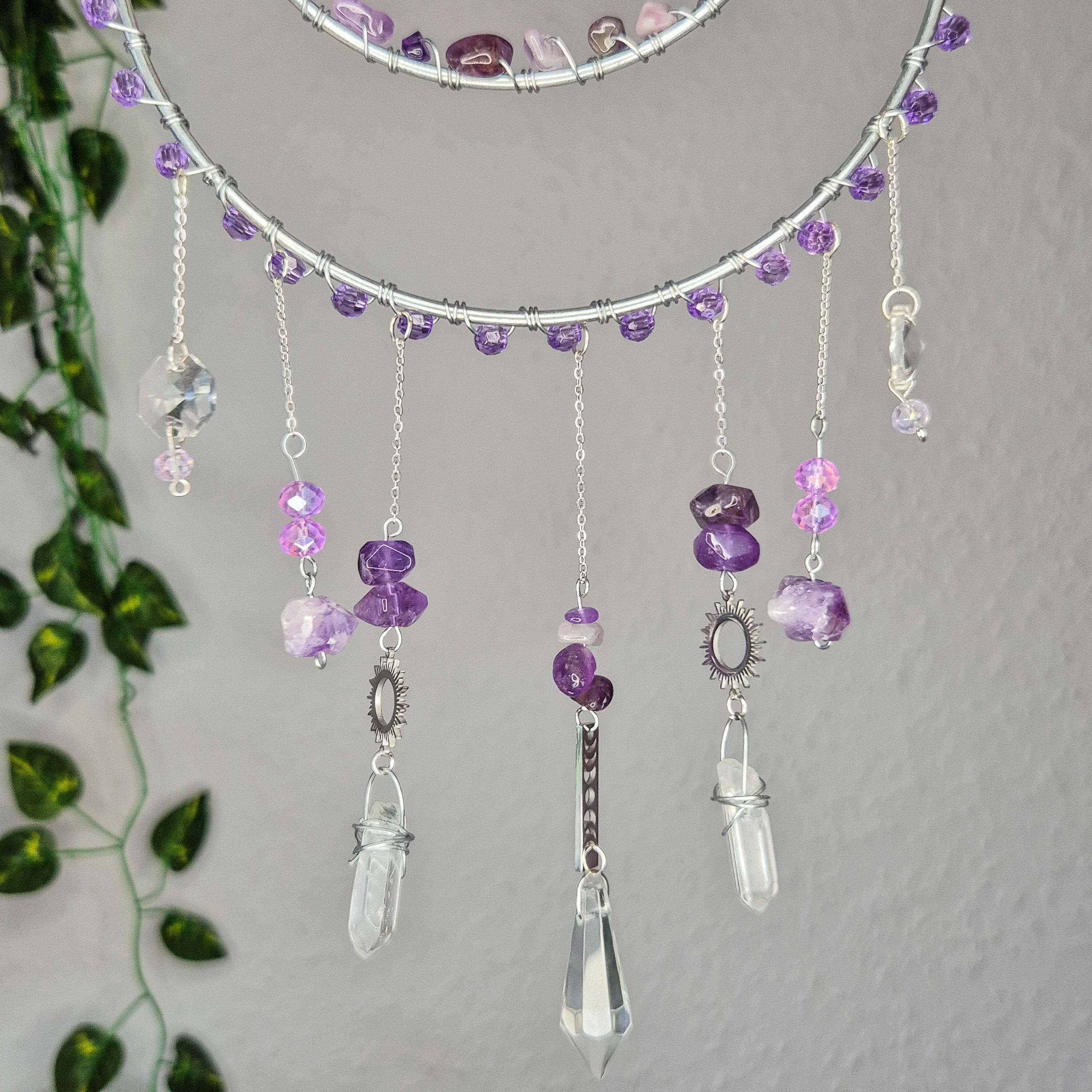 Lilac Moon - Sonnenfänger - Kristallen - Glasperlen