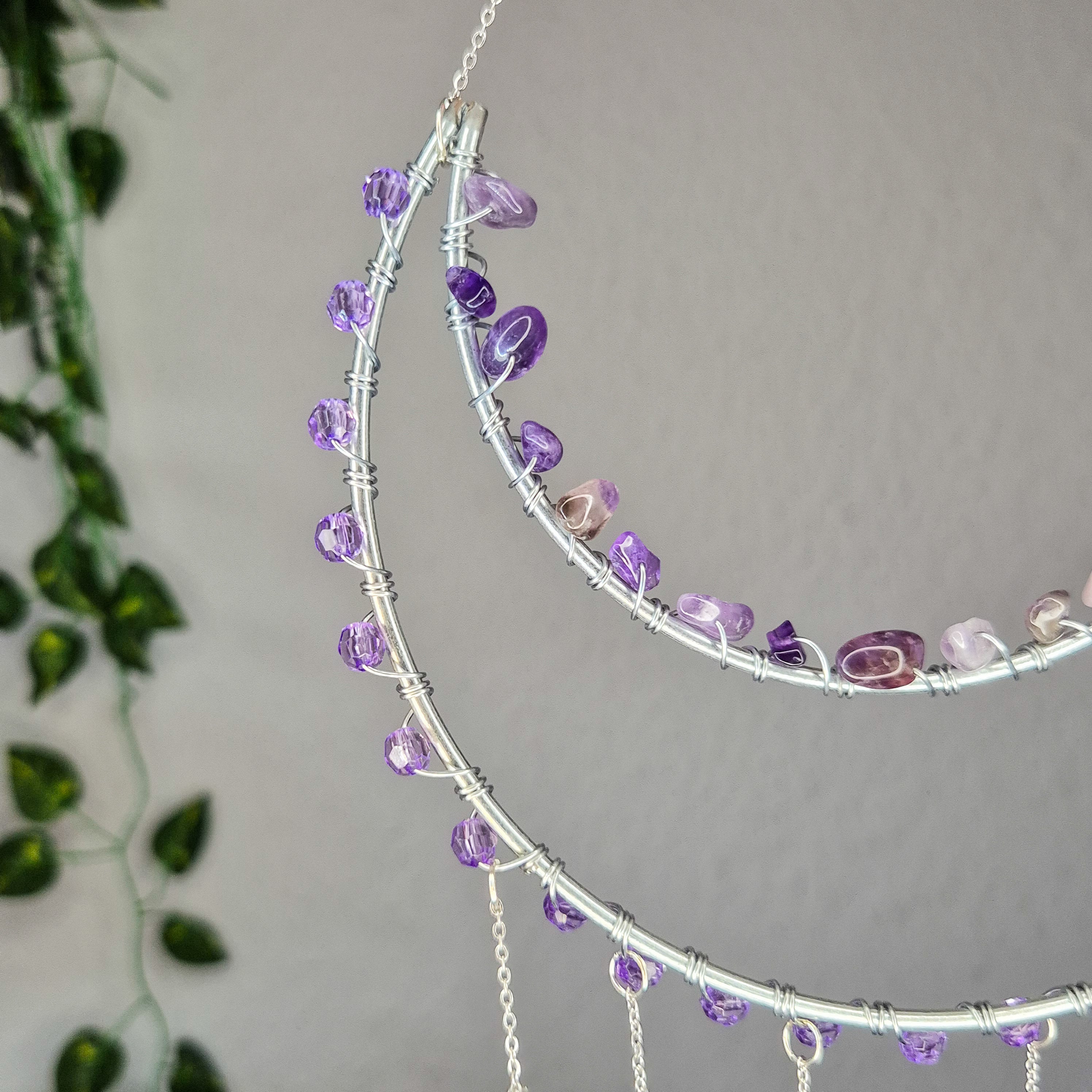 Lilac Moon - Sonnenfänger - Kristallen - Glasperlen