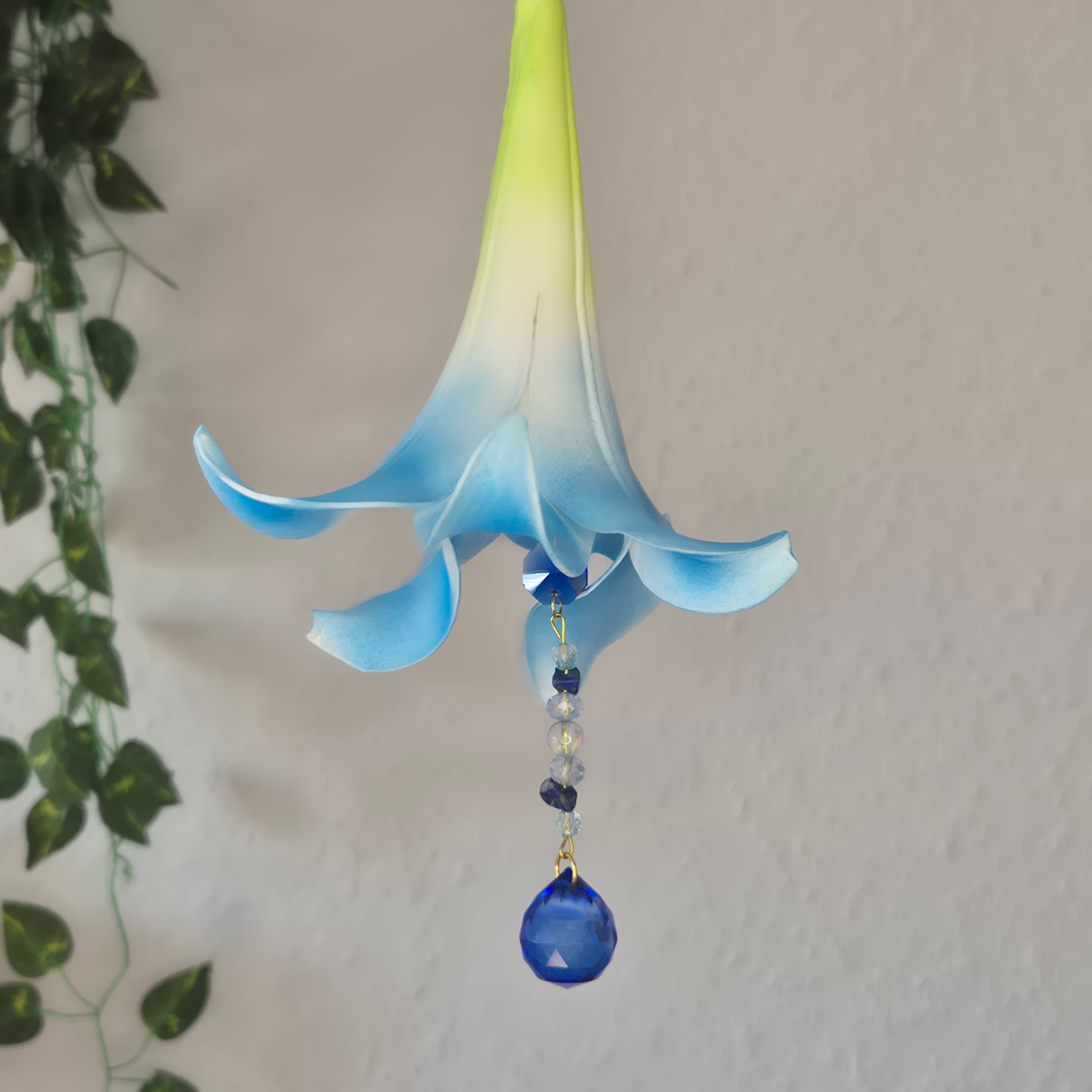 Ocean Sun - Blütensonnenfänger - Gold - Blau