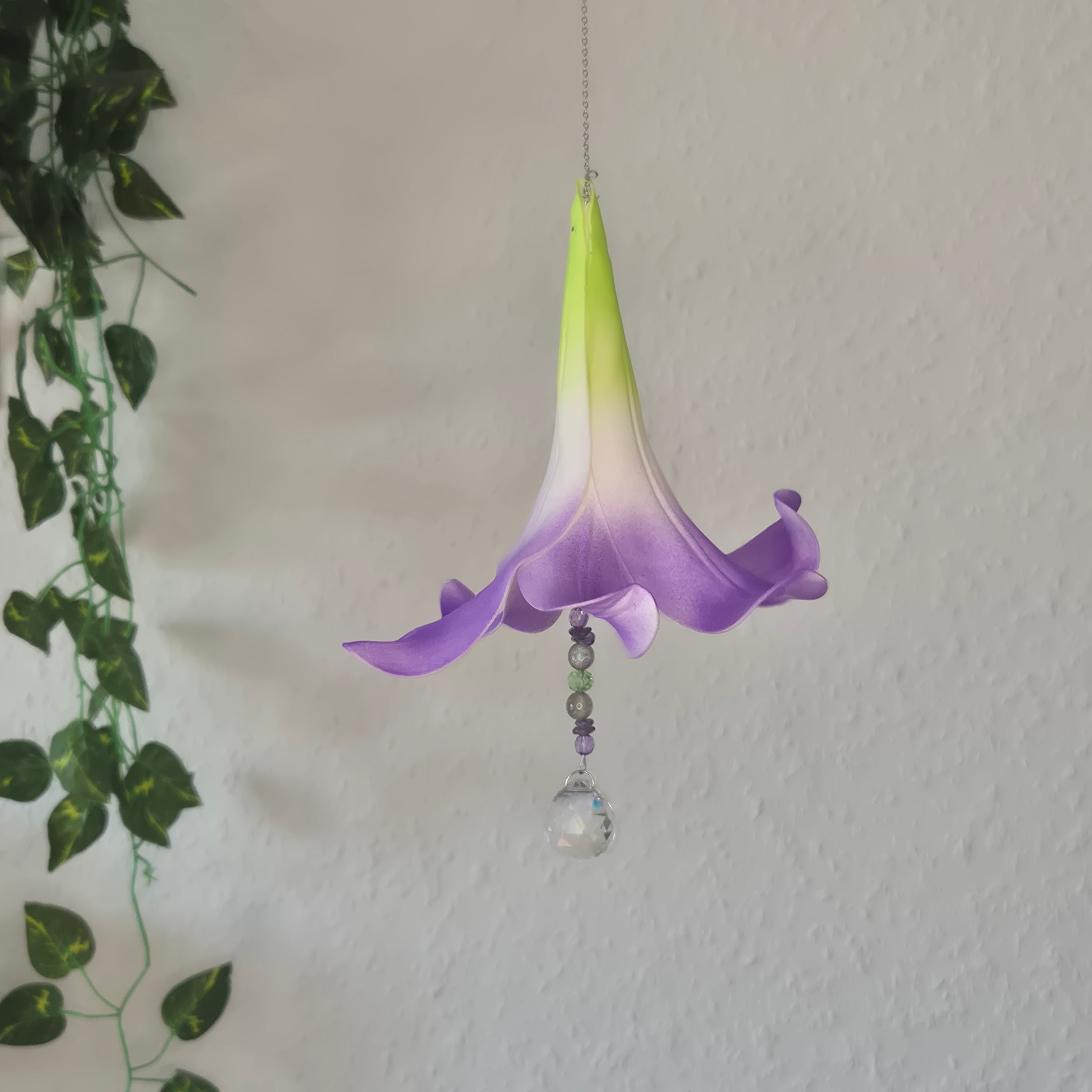 Lilac - Blütensonnenfänger - Silber - Lila
