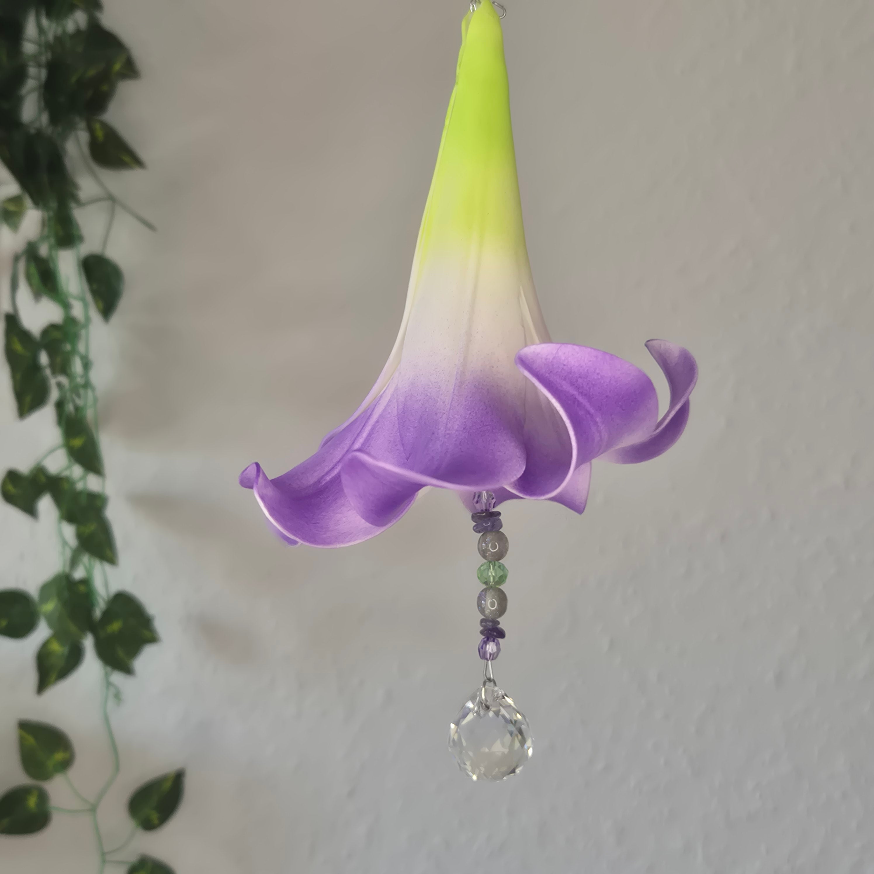 Lilac - Blütensonnenfänger - Silber - Lila