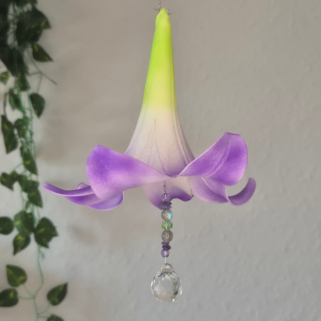 Lilac - Blütensonnenfänger - Silber - Lila