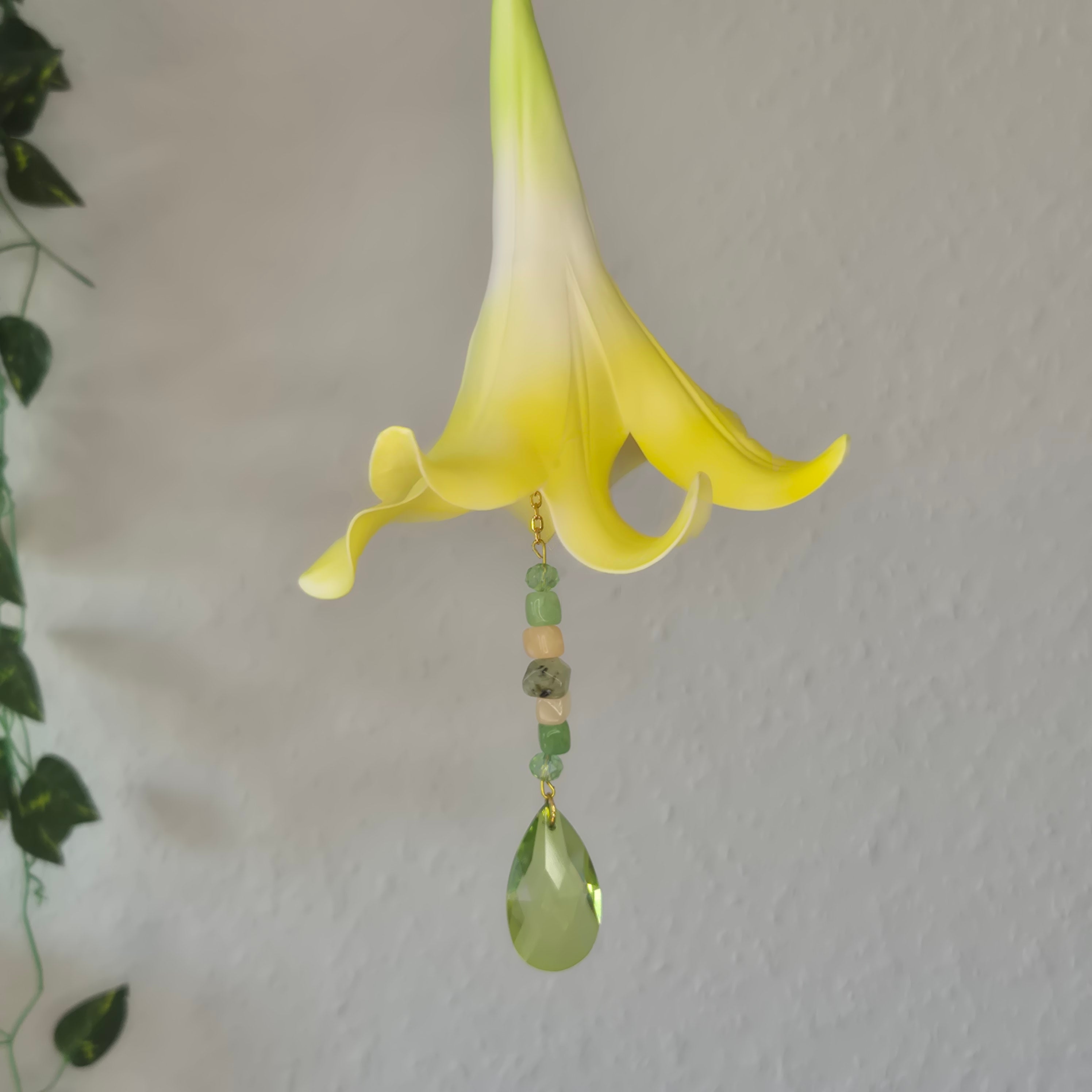 Heliora - Blütensonnenfänger - Gold / Silber - Gelb