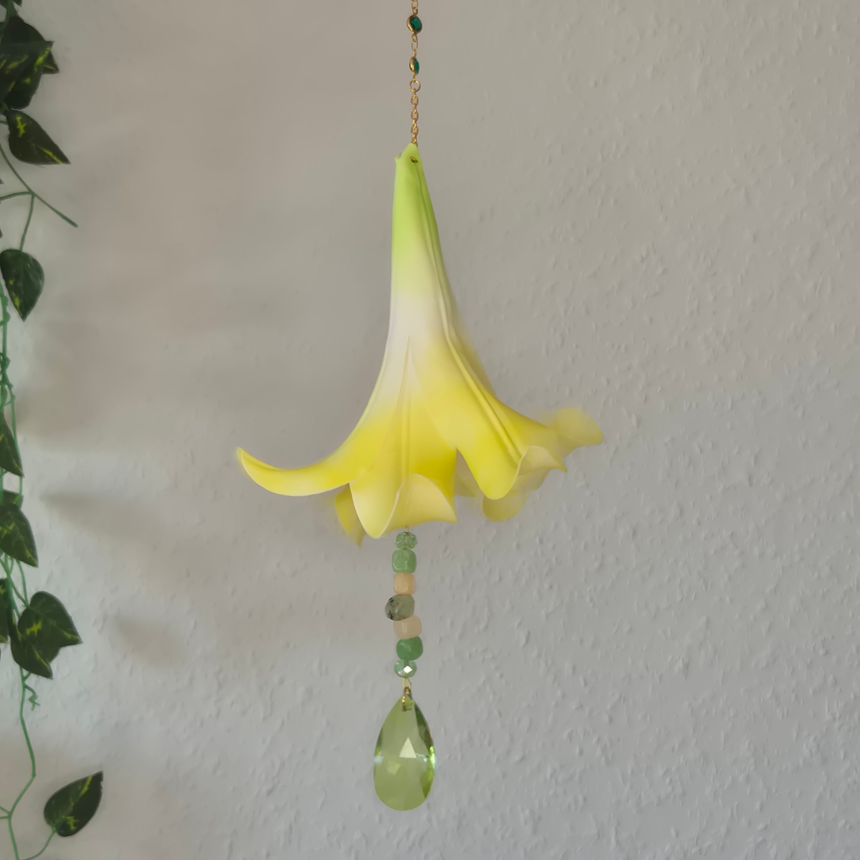 Heliora - Blütensonnenfänger - Gold / Silber - Gelb