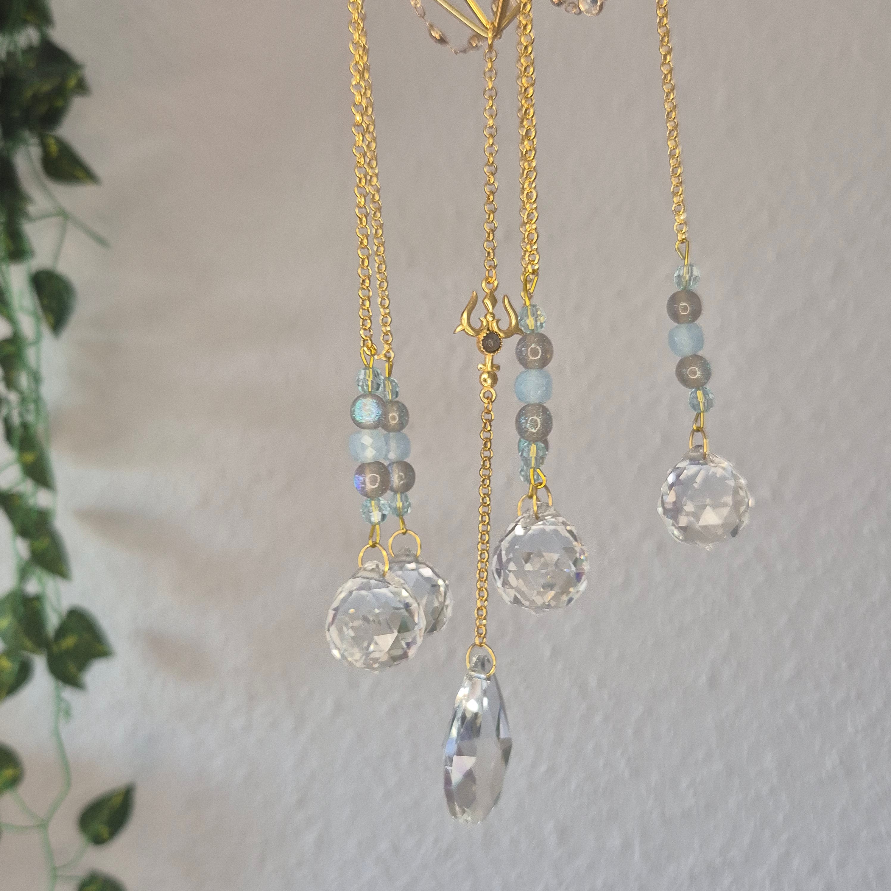 Deep Sea Light -  Sonnenfänger - Gold - Kristall