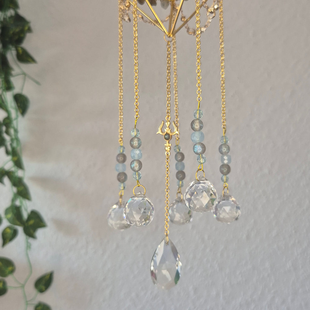 Deep Sea Light -  Sonnenfänger - Gold - Kristall