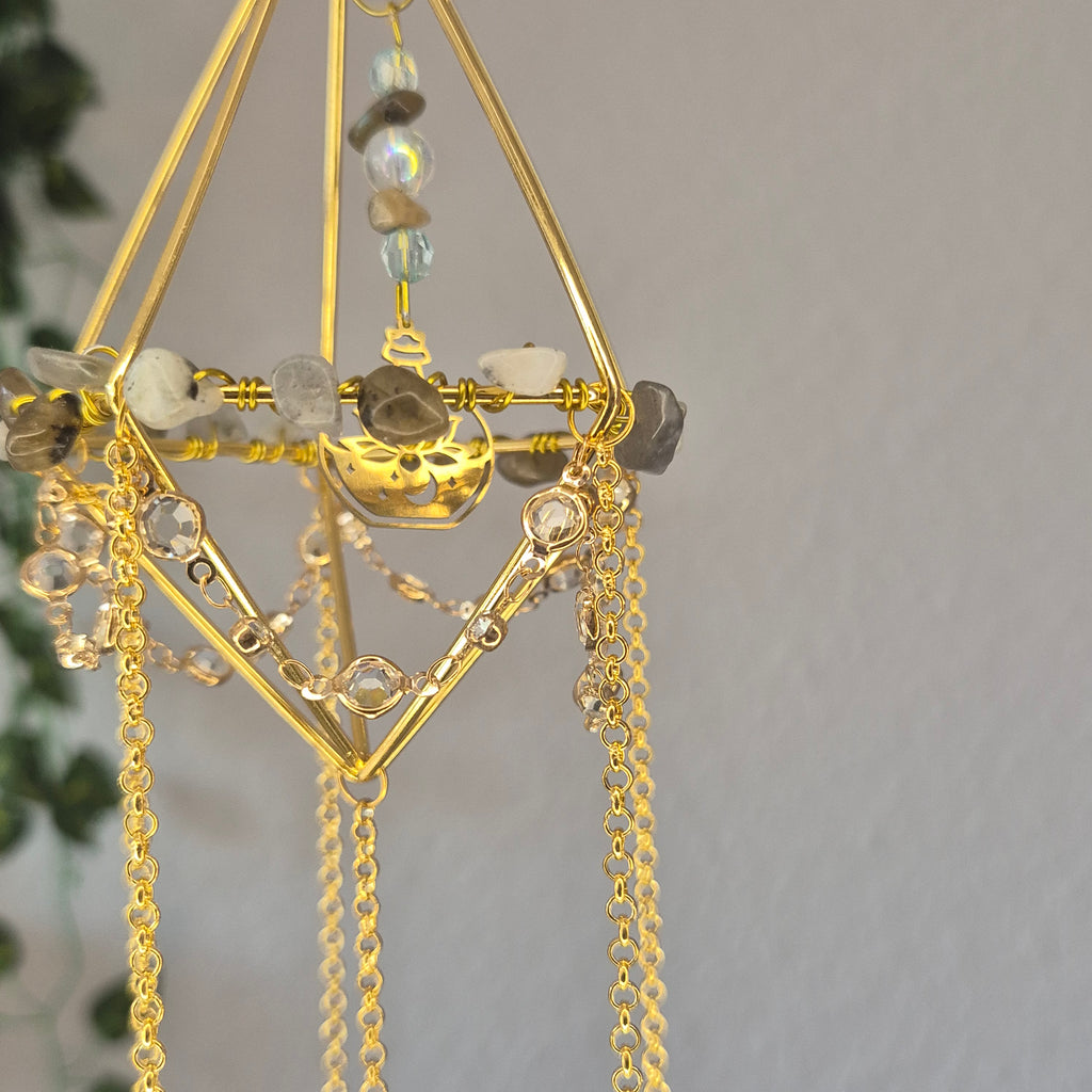 Deep Sea Light -  Sonnenfänger - Gold - Kristall