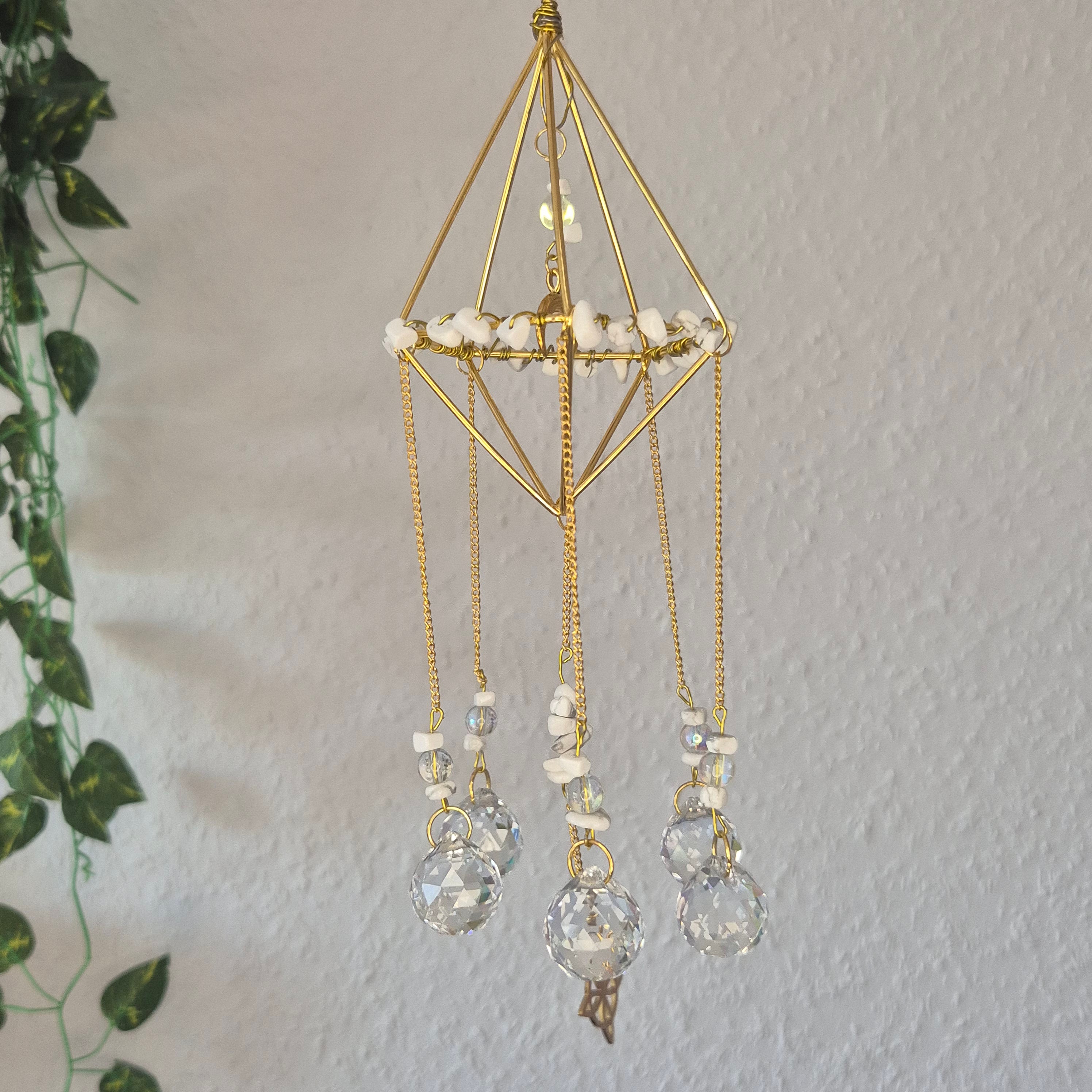 Lux Templi -  Sonnenfänger - Gold - Kristall