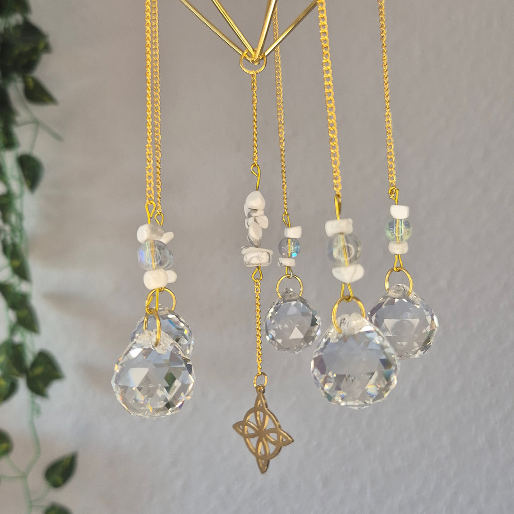 Lux Templi -  Sonnenfänger - Gold - Kristall