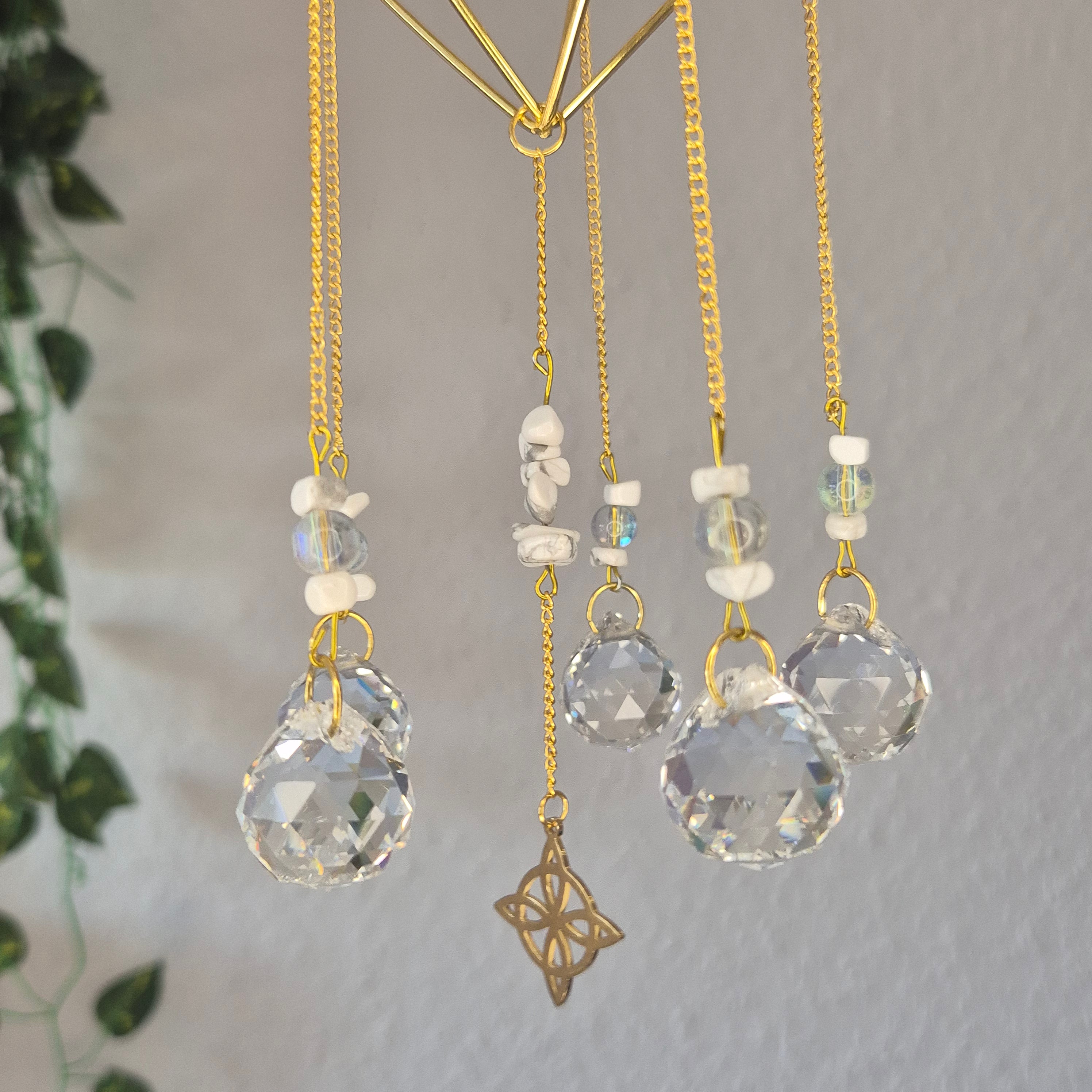 Lux Templi -  Sonnenfänger - Gold - Kristall