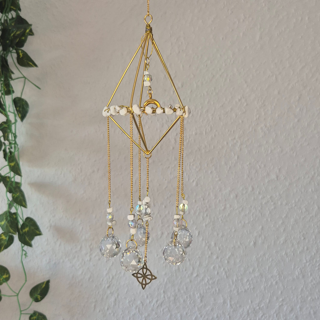Lux Templi -  Sonnenfänger - Gold - Kristall