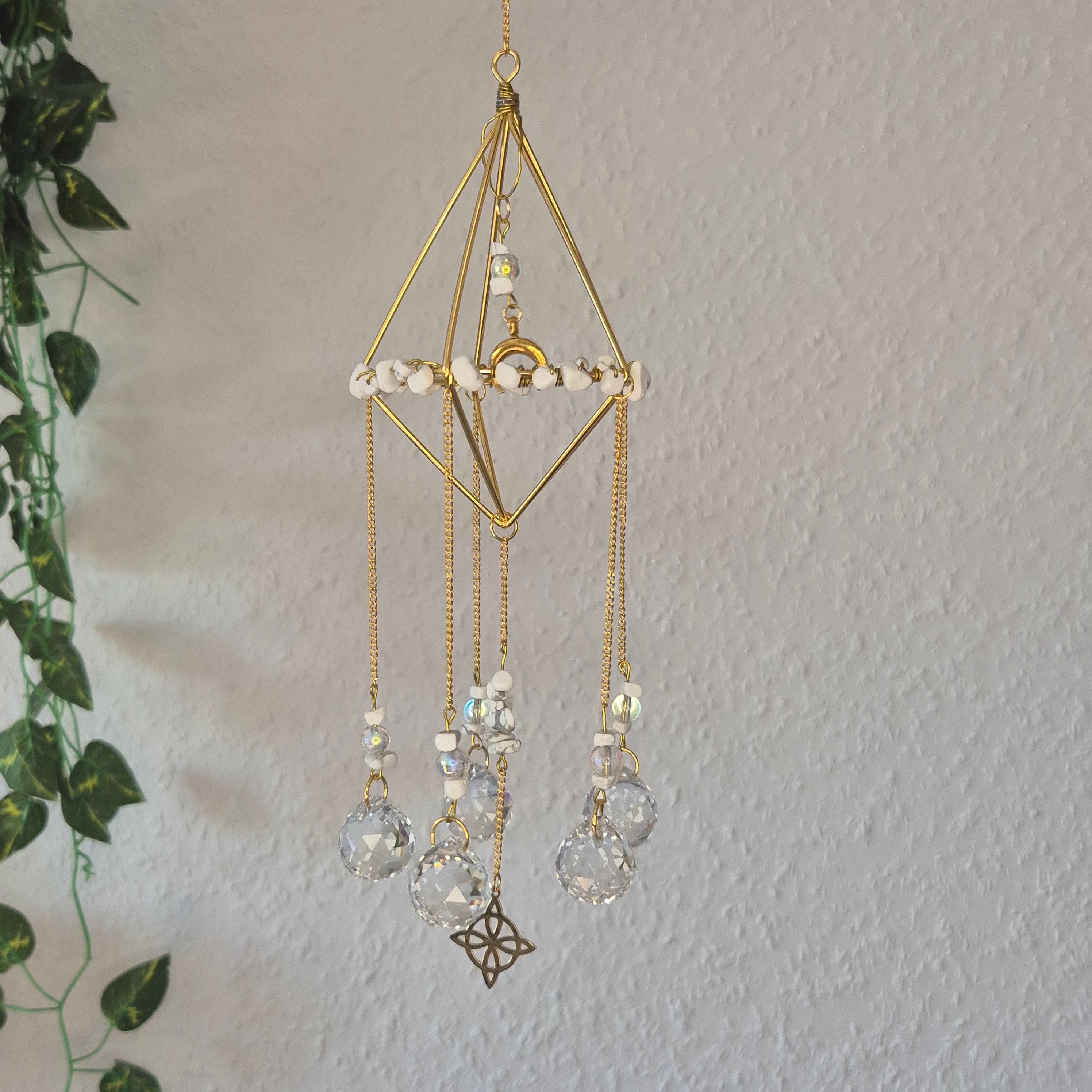 Lux Templi -  Sonnenfänger - Gold - Kristall