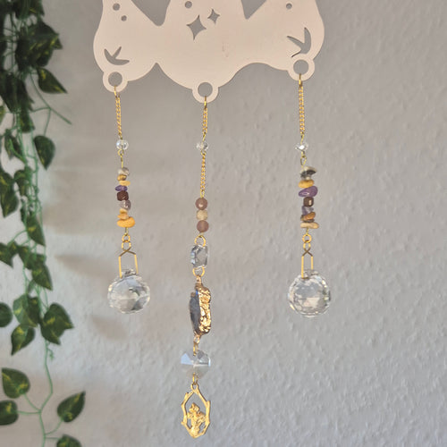 Caput Aureum  - Sonnenfänger - Gold/Silber - Pilz