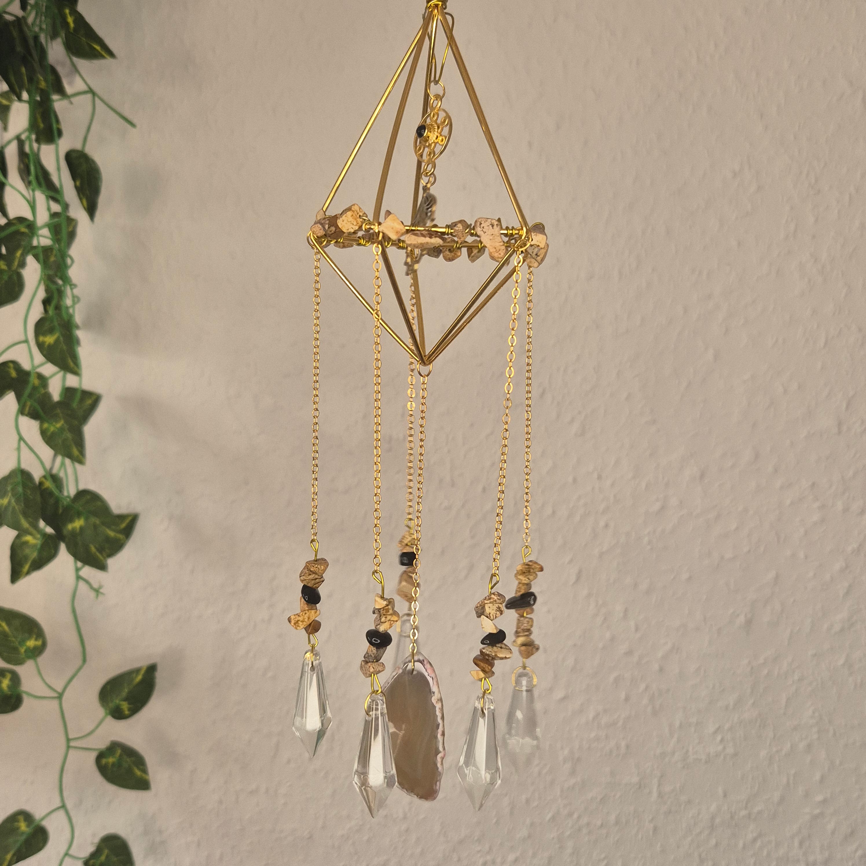 Wüstensonne -  Sonnenfänger - Gold - Kristall